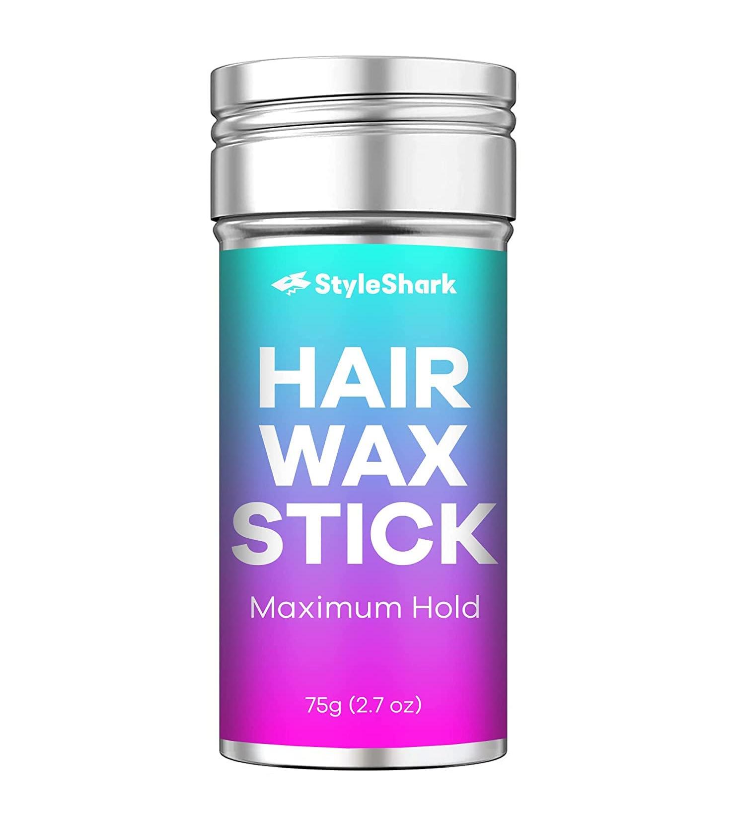 StyleShark Non-Greasy Hair Wax Stick - 2.7 oz Edge Control for Flyaways & Frizz | Perfect for Wigs & Hair - Buy Online on SooperMarket.com