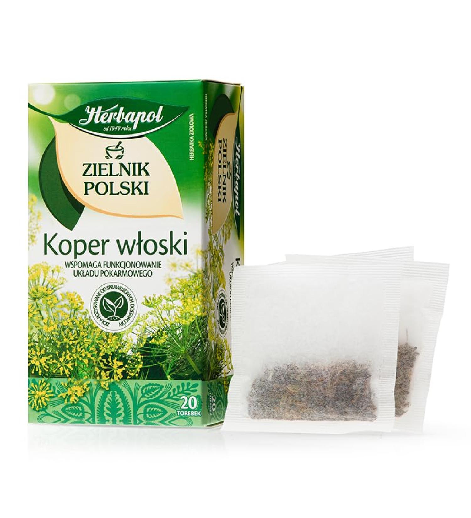 KOPER W OSKI Herbata Owocowa Naturalna Polska Herbapol