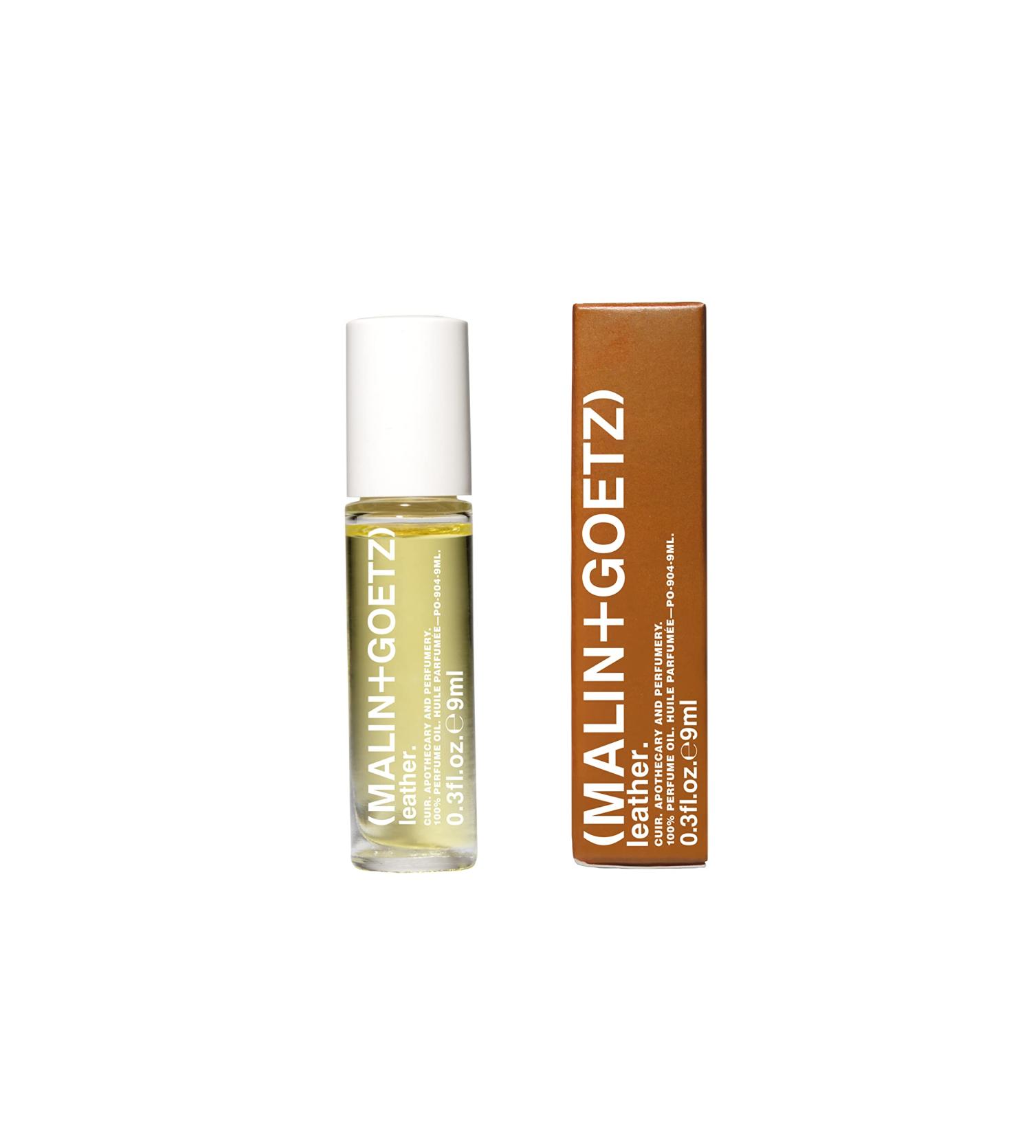 Malin + Goetz Leather Perfume Oil - Dark & Spicy Unisex Scent | Vegan & Cruelty-Free - Buy Online on SooperMarket.com
