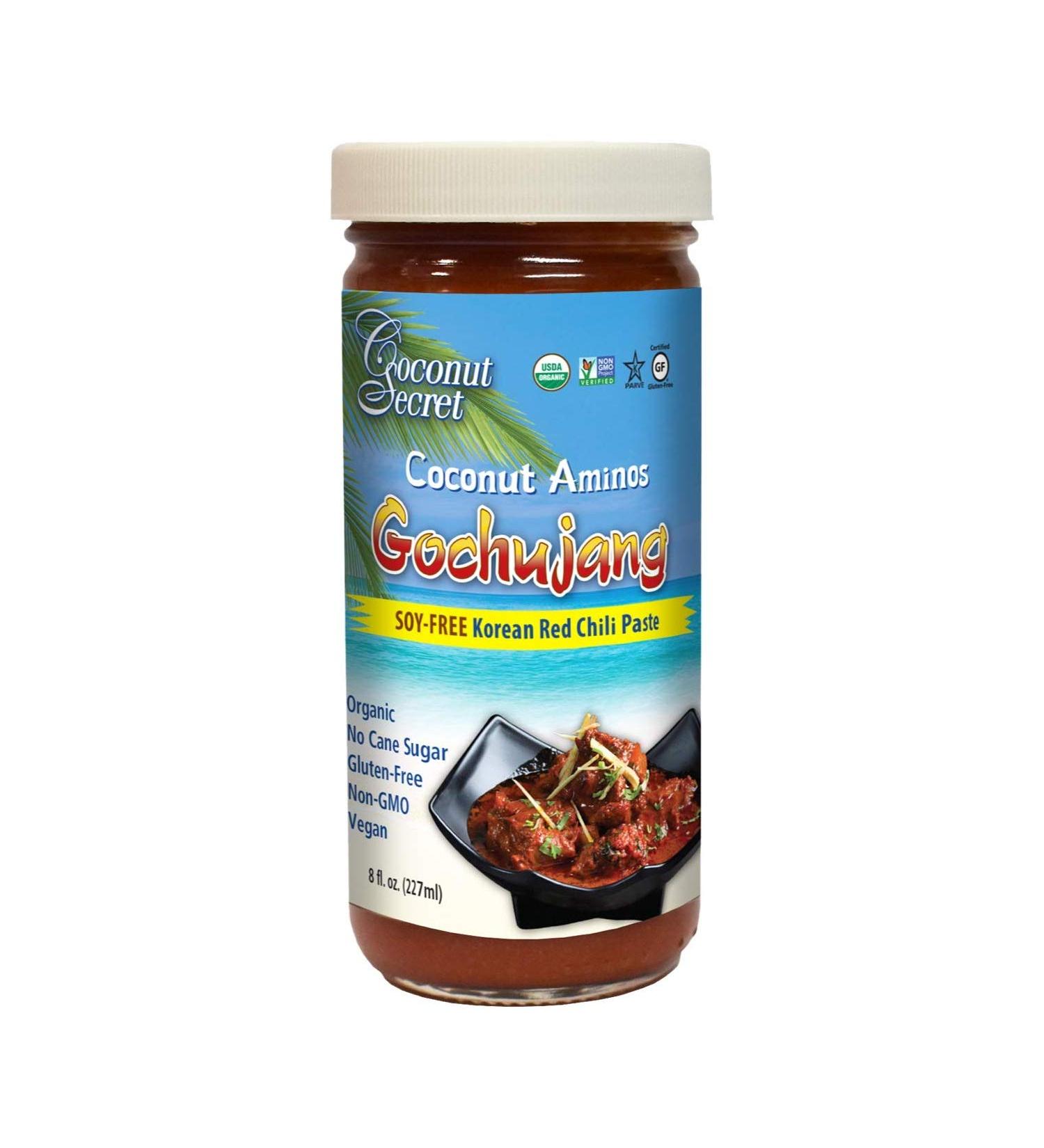 Coconut Secret Soy-Free Gochujang Sauce - Organic, Gluten-Free, Vegan, Non-GMO, 8 Fl Oz - Buy Online on SooperMarket.com