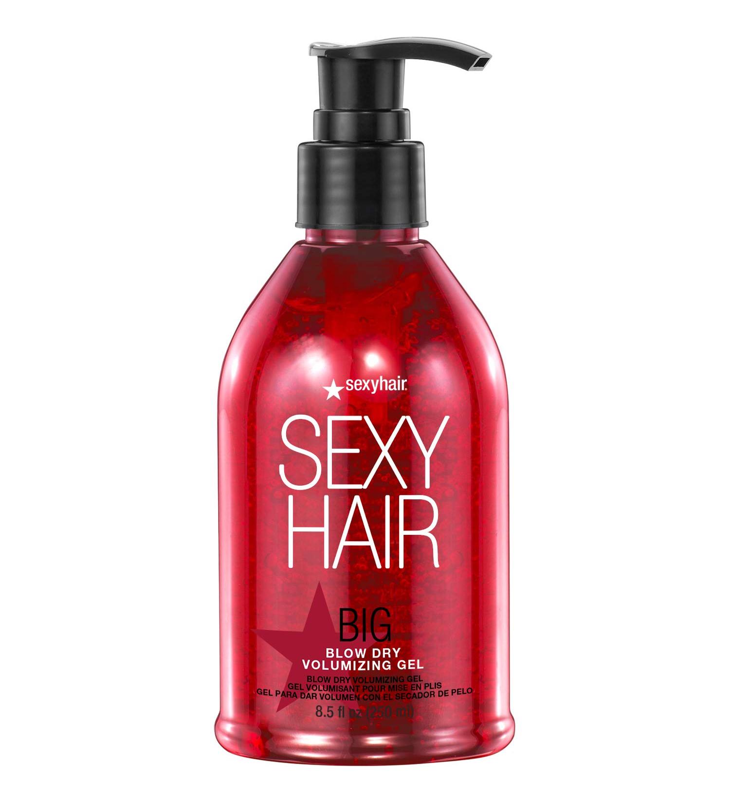 SexyHair Big Blow Dry Volumizing Gel - 8.5 fl oz | Adds Volume & Hold | Up to 72 Hours Humidity Resistance | For All Hair Types - Buy Online on SooperMarket.com