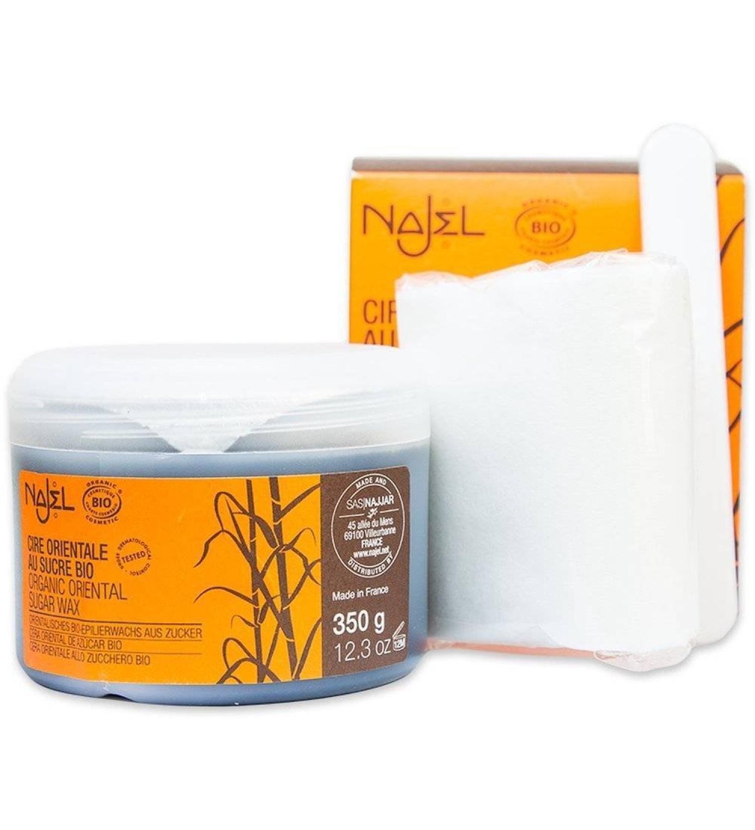 Najel Oriental ORGANIC Sugar Epilation Wax 350 g