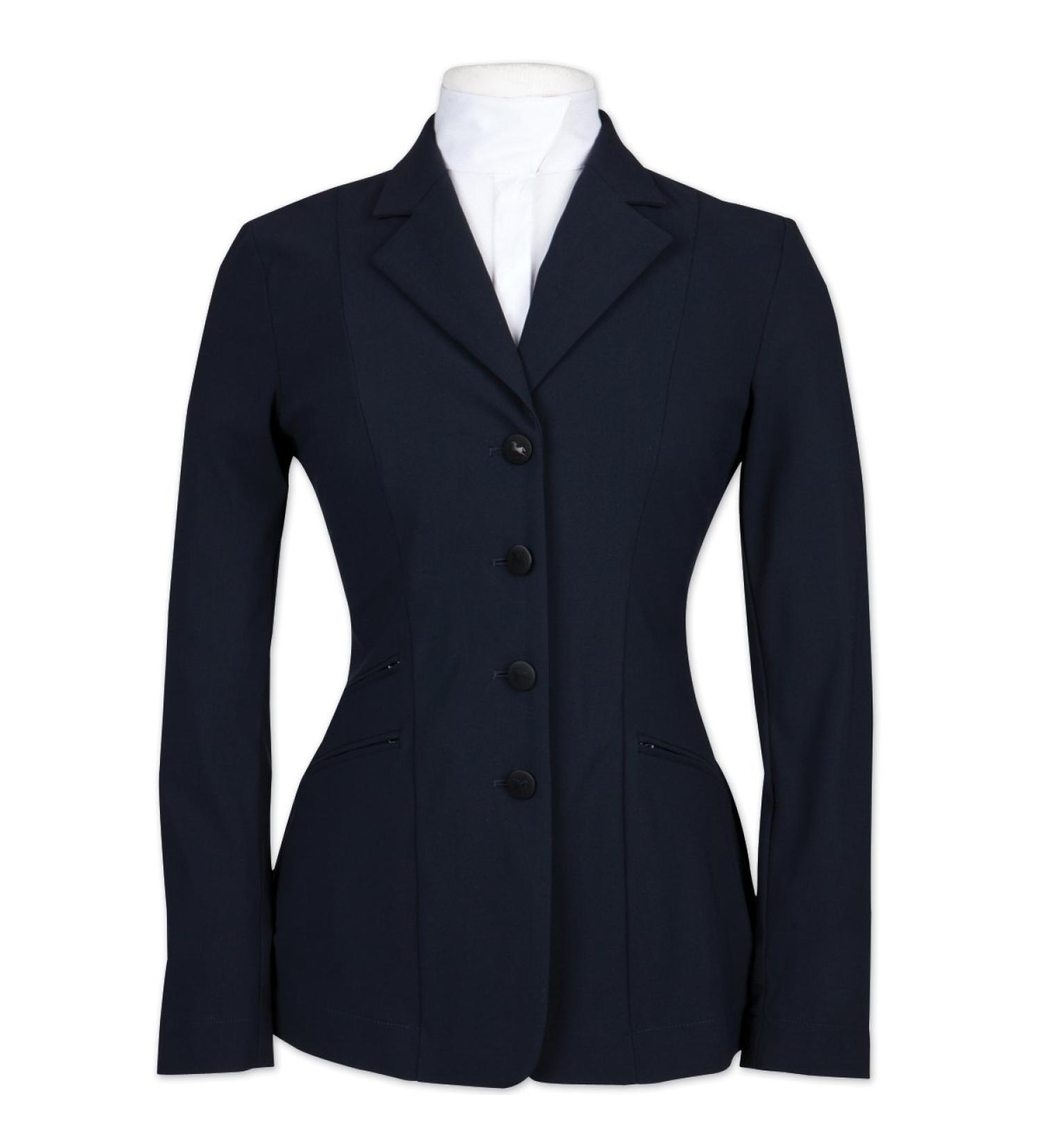 RJ Classics Washington Xtreme Soft Shell Show Coat Blue Size 4R - Premium Equestrian Apparel - Buy Online on SooperMarket.com