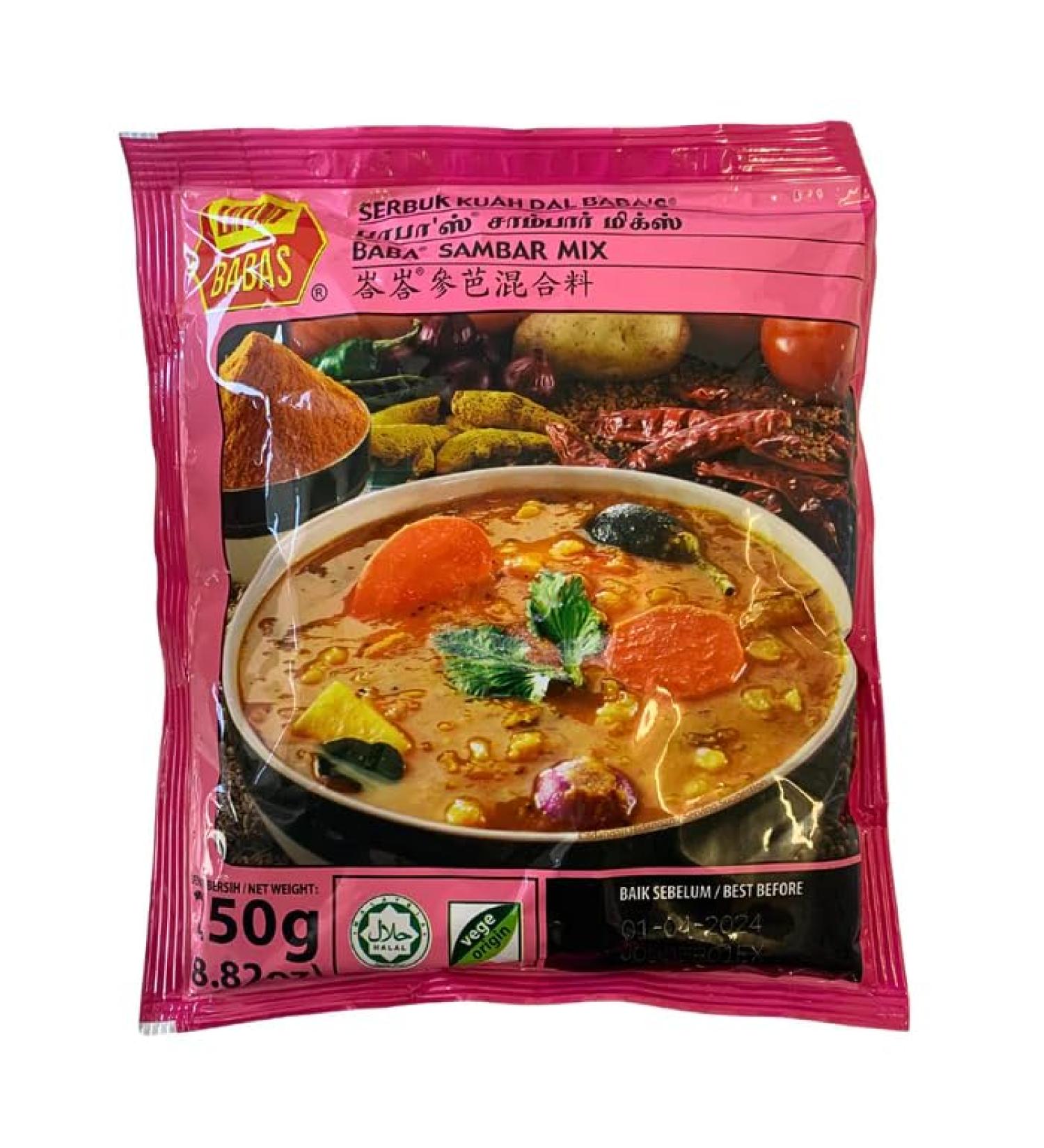 SEELANS BABA SAMBAR MIX 250G - Buy Online on SooperMarket.com