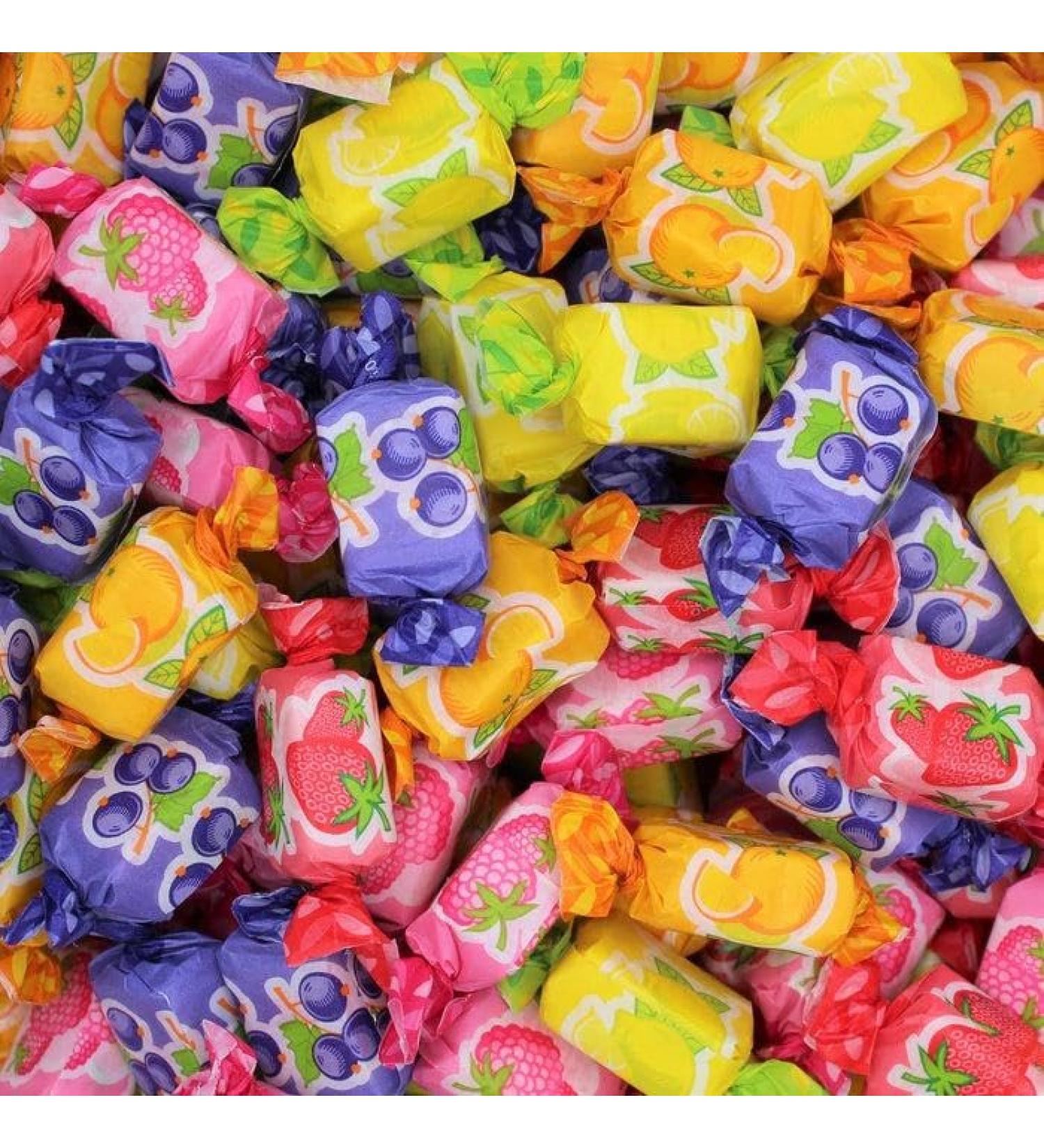 Assorted Fruit Chews 2kg Bulk Bag