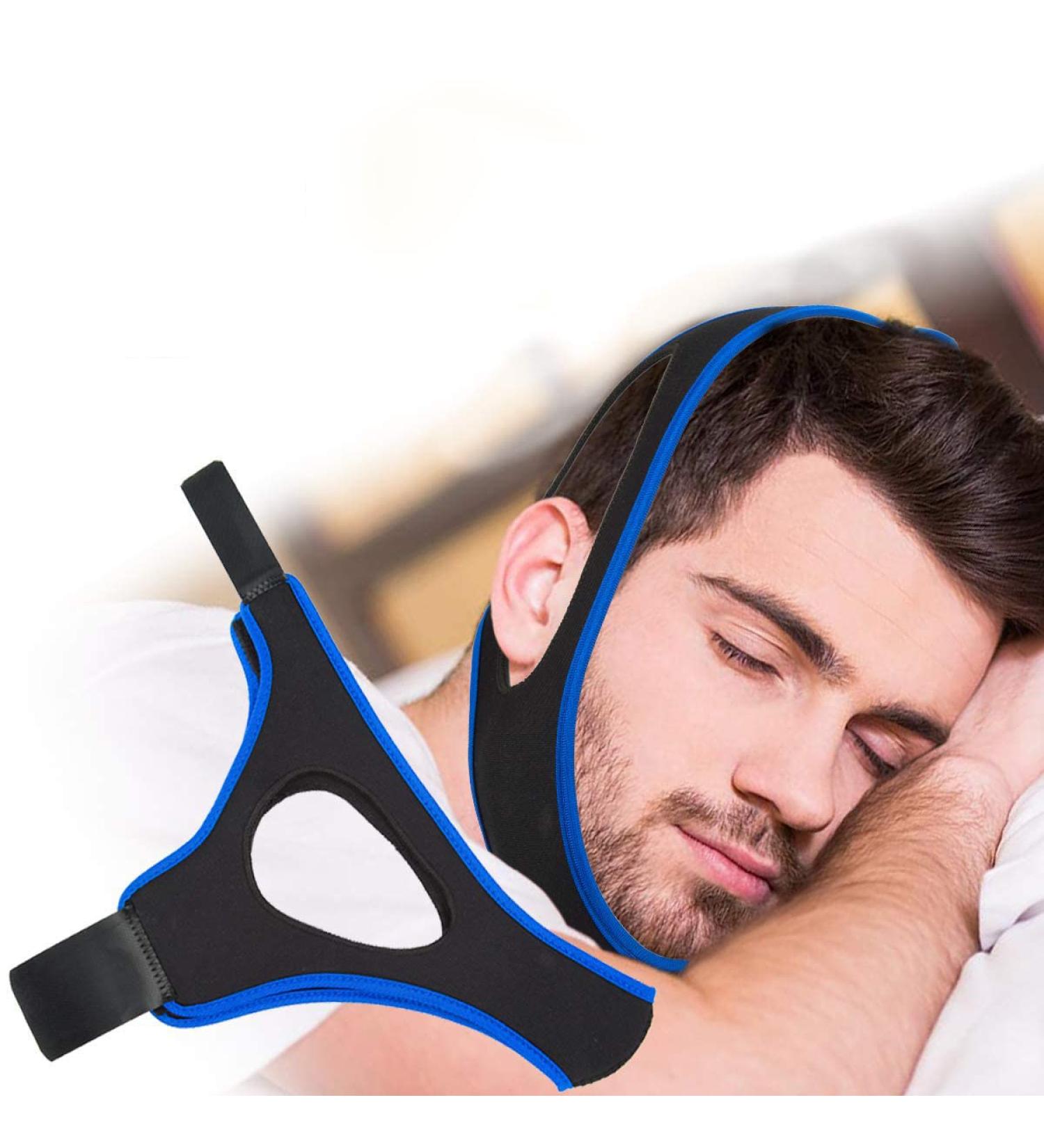 KETINAU Snoring Chin Strap - Adjustable Snore Device for Men and Women - Blue - Buy Online on SooperMarket.com