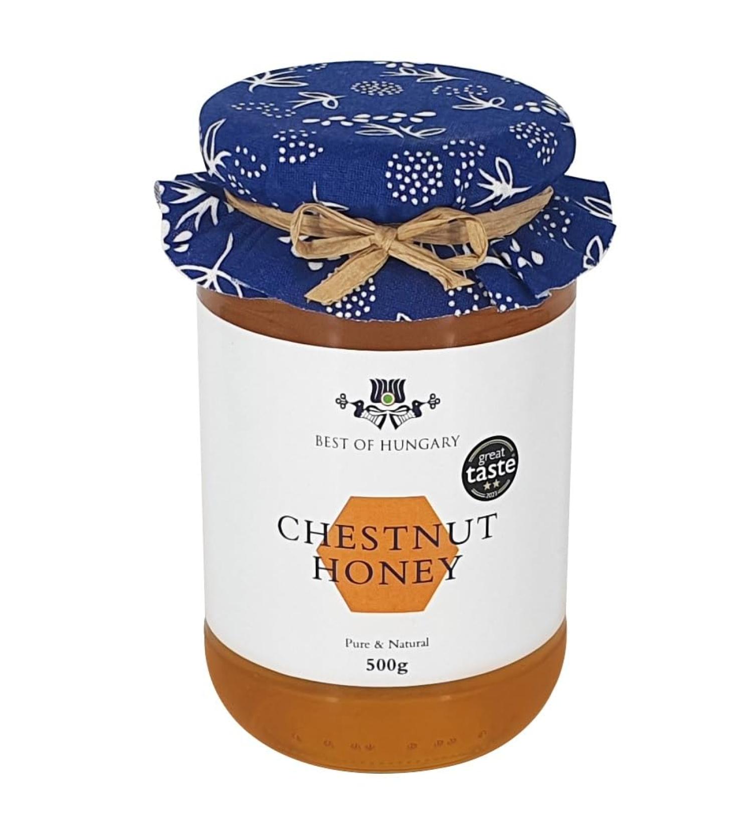 Raw Chestnut Honey 500g - Pure & Natural Honey - Award Winner