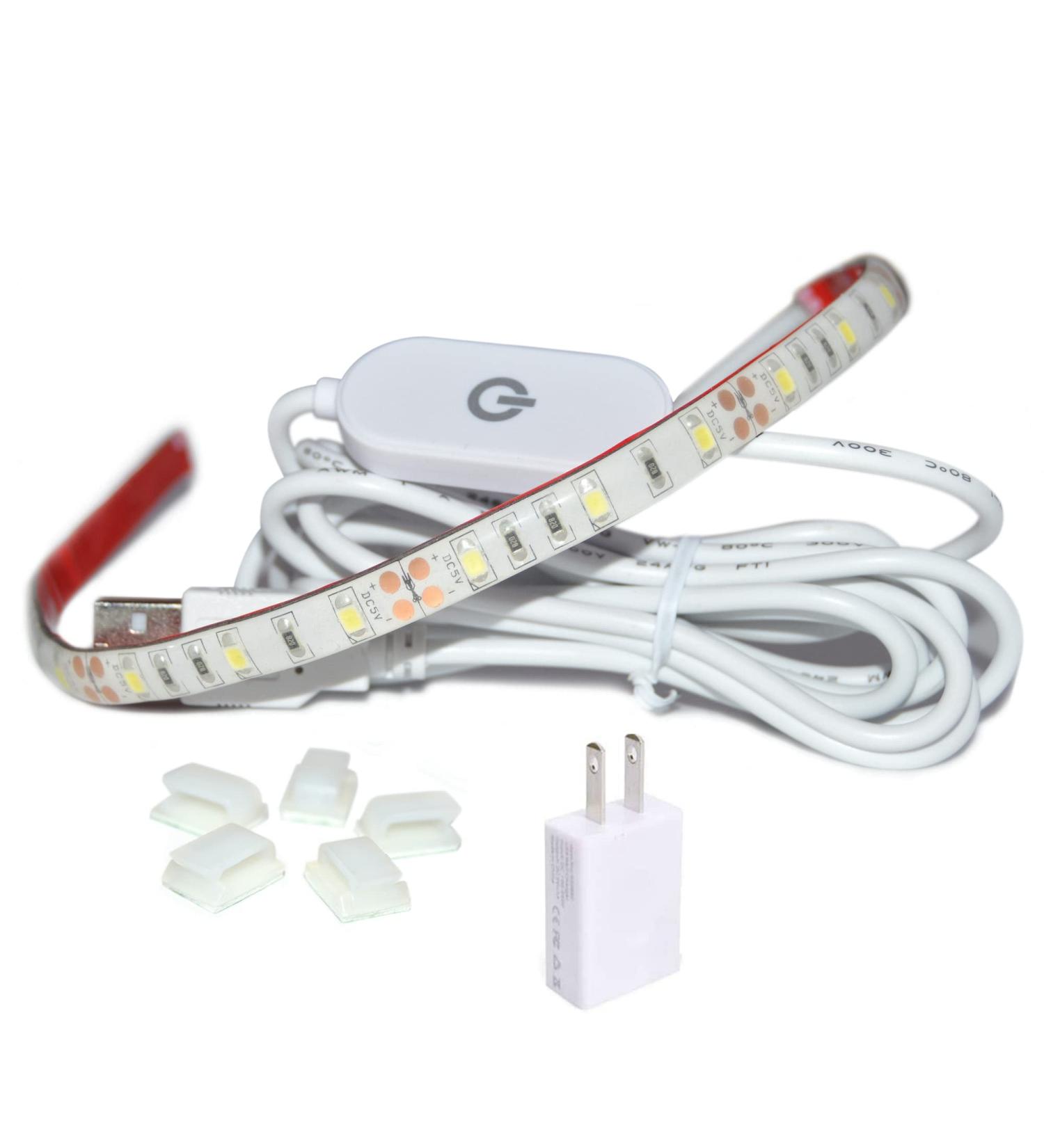 WENICE Sewing Machine Light Strip - Dimmable LED Cold White 6500k with Touch Dimmer - Buy Online on SooperMarket.com