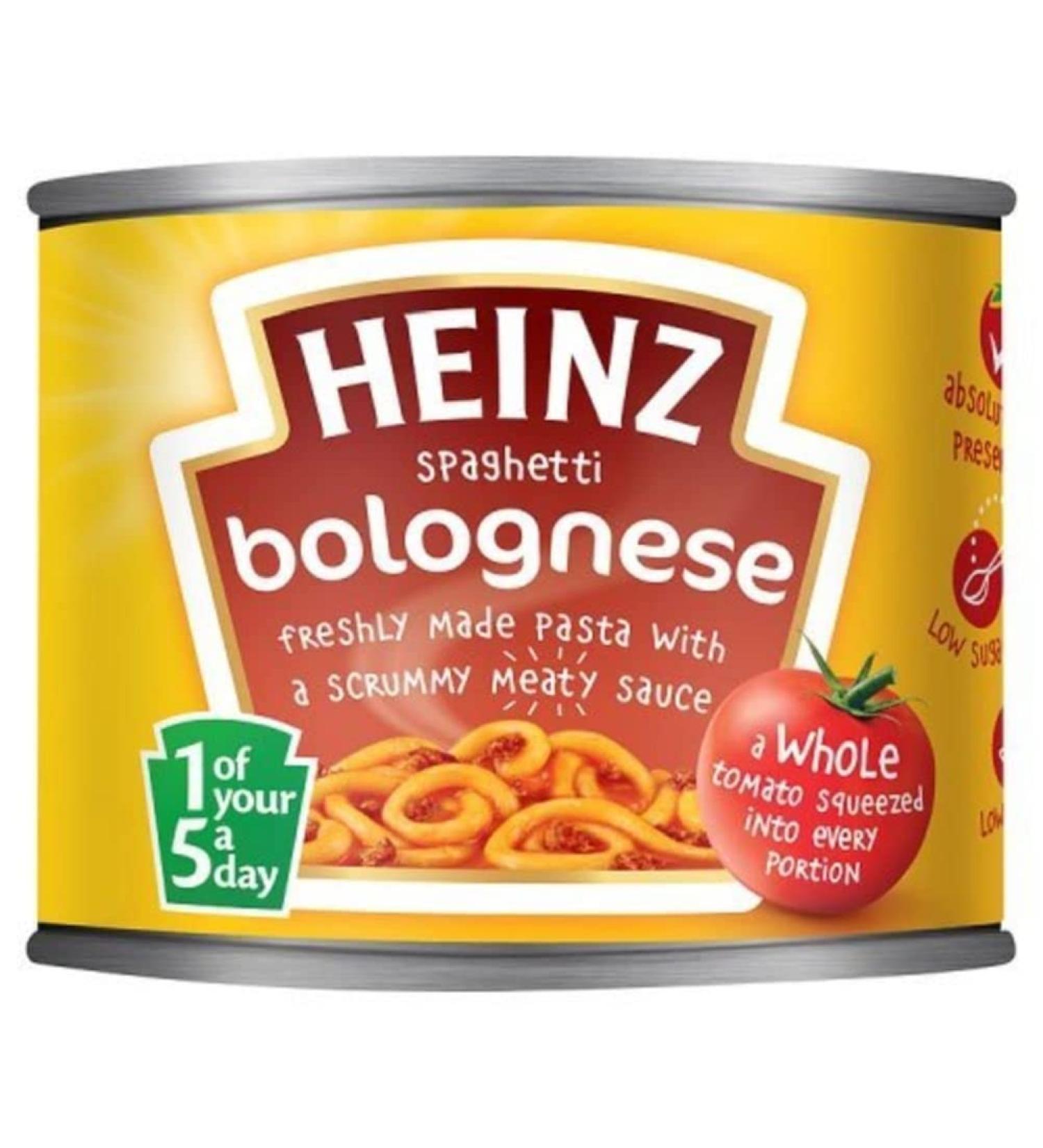 Heinz Spaghetti Bolognese Pasta 200g - Buy Online for Delicious Meals - Buy Online on SooperMarket.com