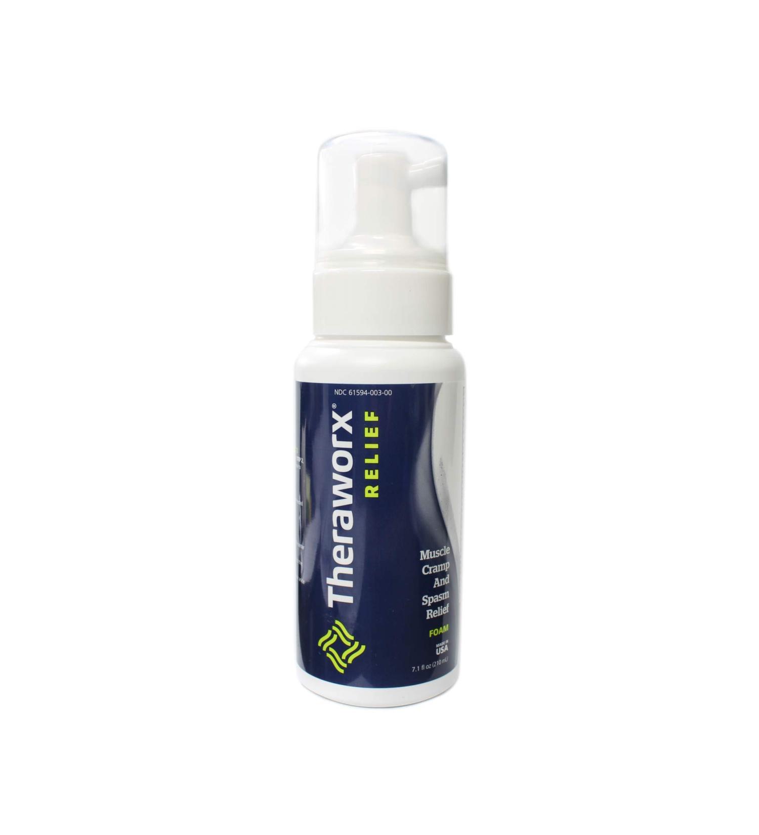 Theraworx Relief Foam 7.1oz per Bottle - Buy Online on SooperMarket.com