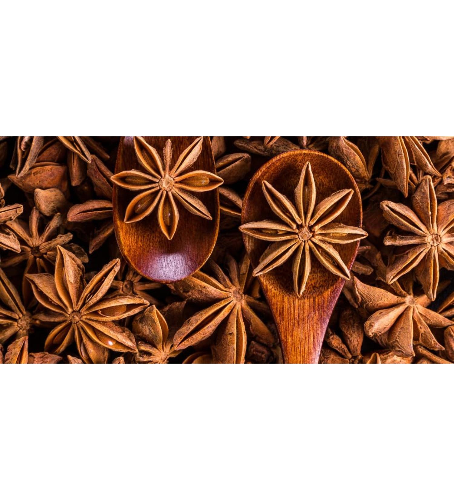 Nim's Star Anise Whole | Badiyan | Star Anise (100g/3.5oz) Gluten Free | Non GMO Whole Star Anise Pods | Dried Anise Star Spice | Premium Quality and Aroma Great for Baking Tea and Cocktails 100g - Buy Online on SooperMarket.com