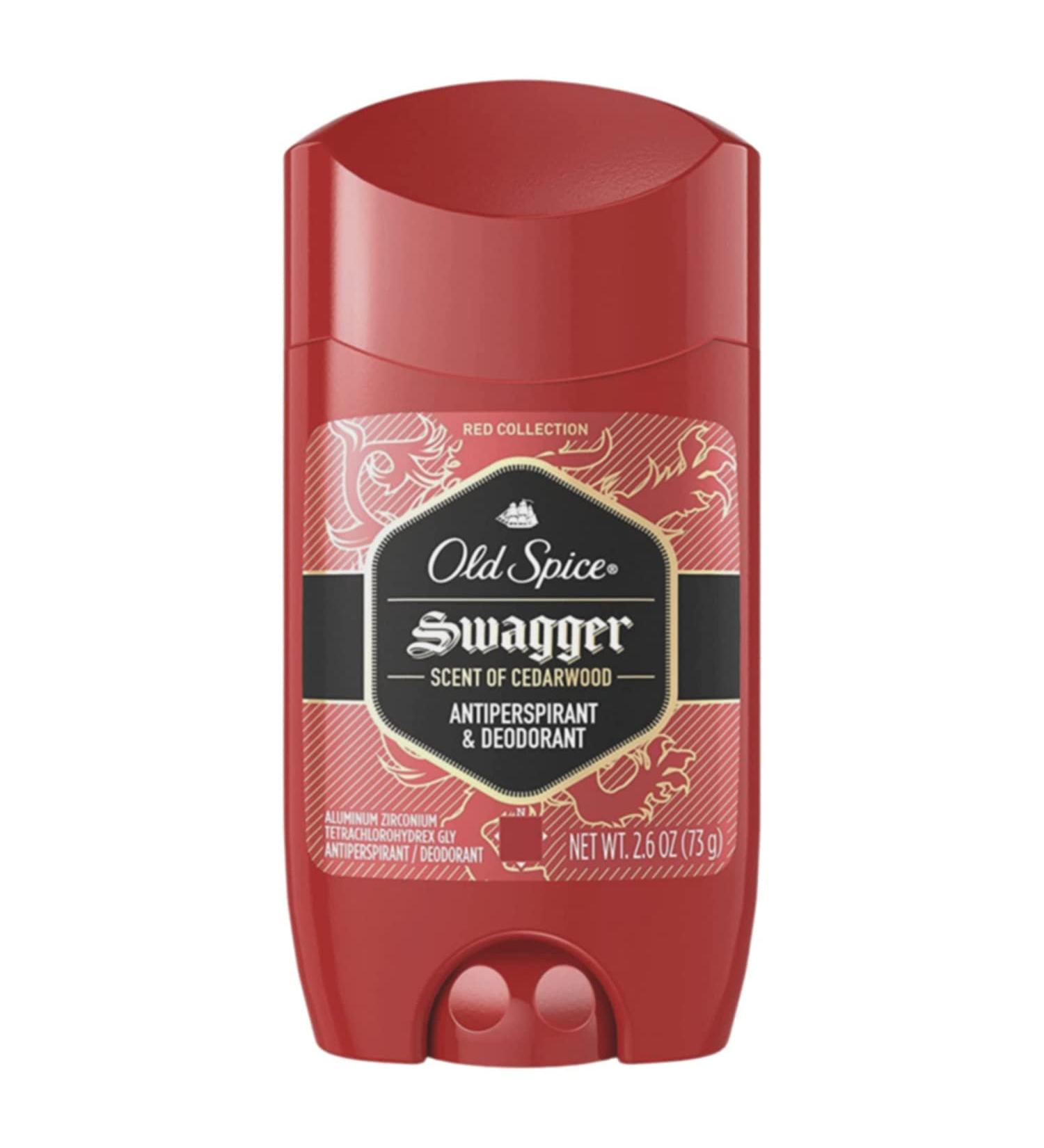 Old Spice Red Zone Swagger Deodorant 2.60 oz - Pack of 2 - Buy Online on SooperMarket.com