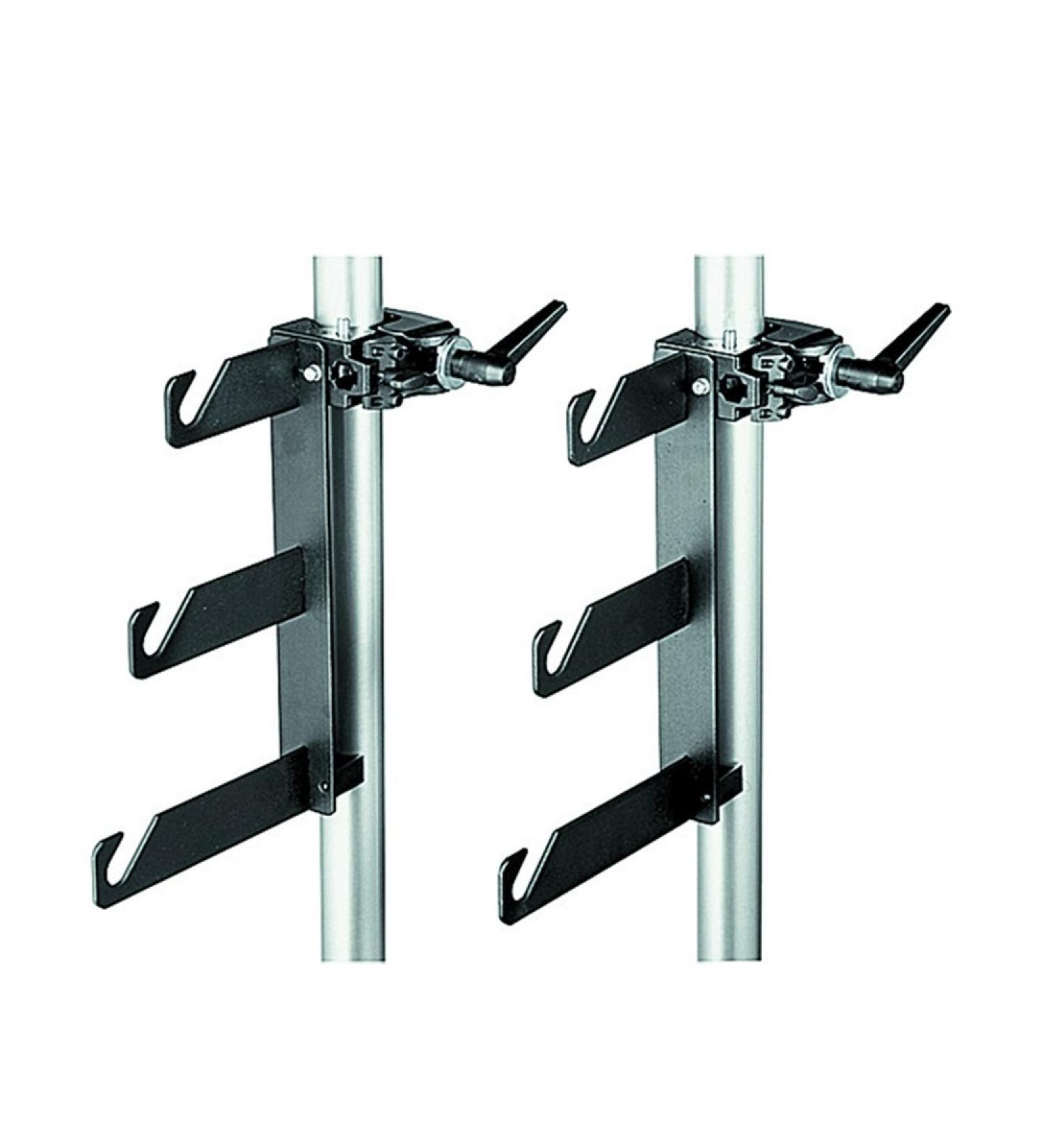 Manfrotto 044 B/P Clamps-2 Holder Hooks 045 Mounted on 2 Superclamps 035 - Set of 2 for Professional Photography - Buy Online on SooperMarket.com