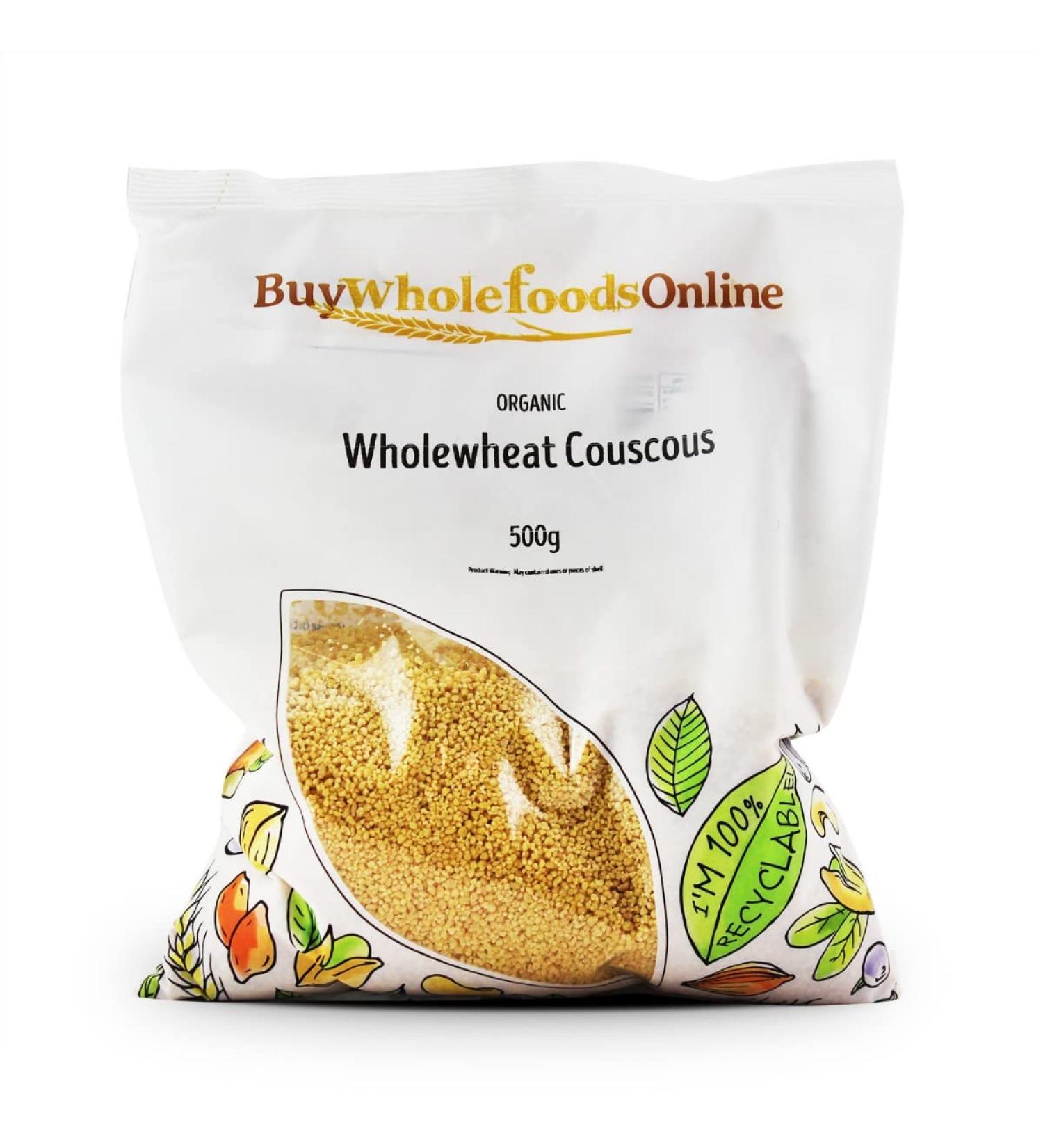 Organic Couscous WholeWheat 500g (BWFO)