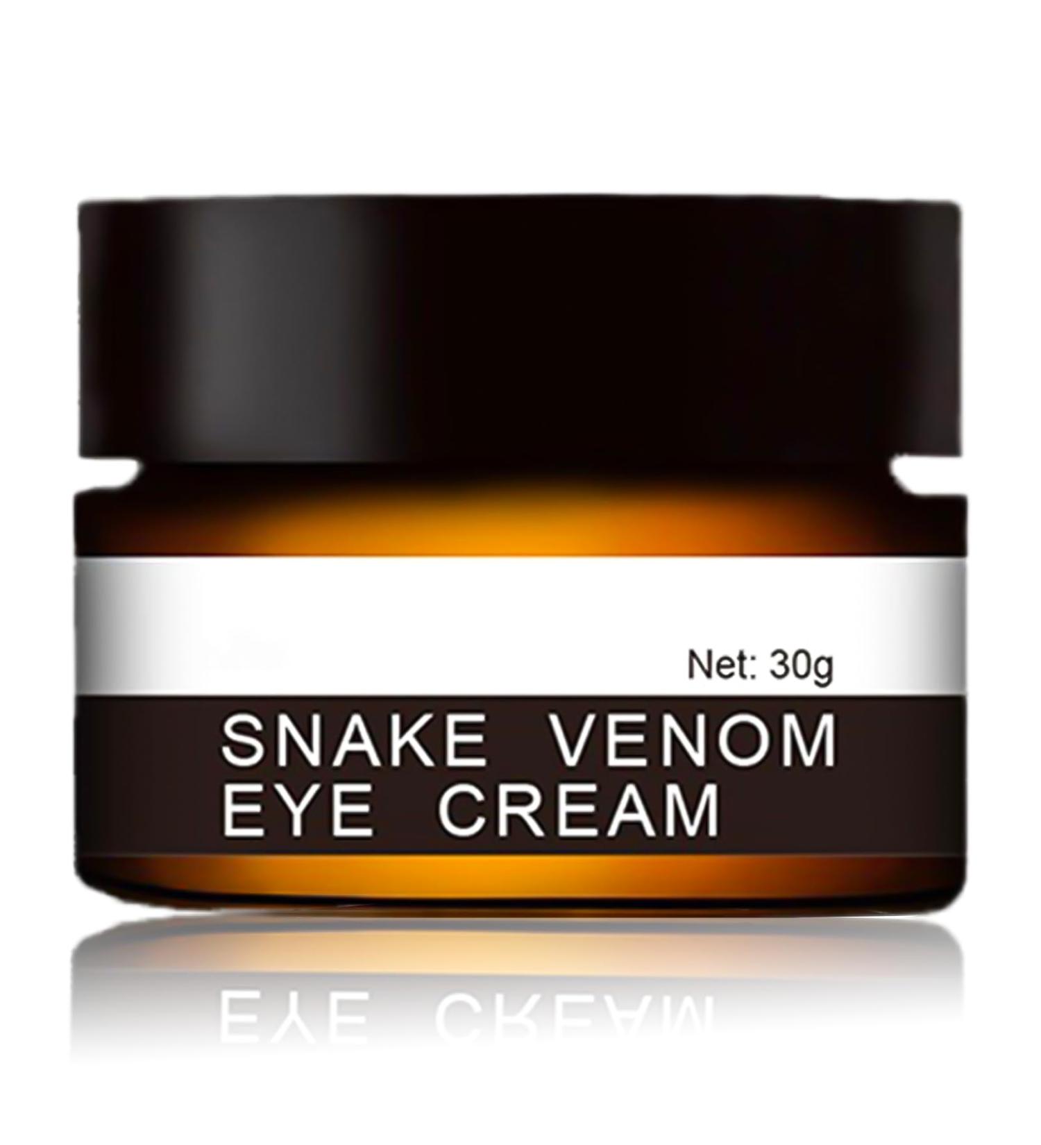 Snake Venom Eye Cream - Anti Wrinkle Eye Cream For Puffiness + Wrinkles Brightening Under Eye Cream Diminishing Deep Wrinkles Dark Circle Eye Cream Eye Bag Treatment For Men And Women 30g - Buy Online on SooperMarket.com