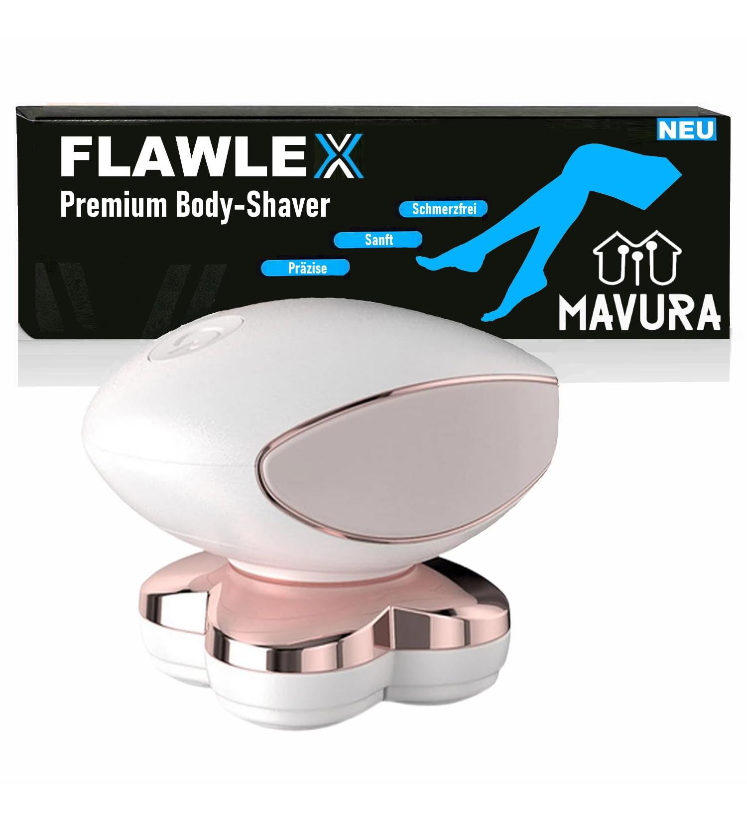 FLAWLEX Hair Remover Epilator Electric Shaver for Face Legs Arms & Body | Flawless & Smooth Skin - Buy Online on SooperMarket.com