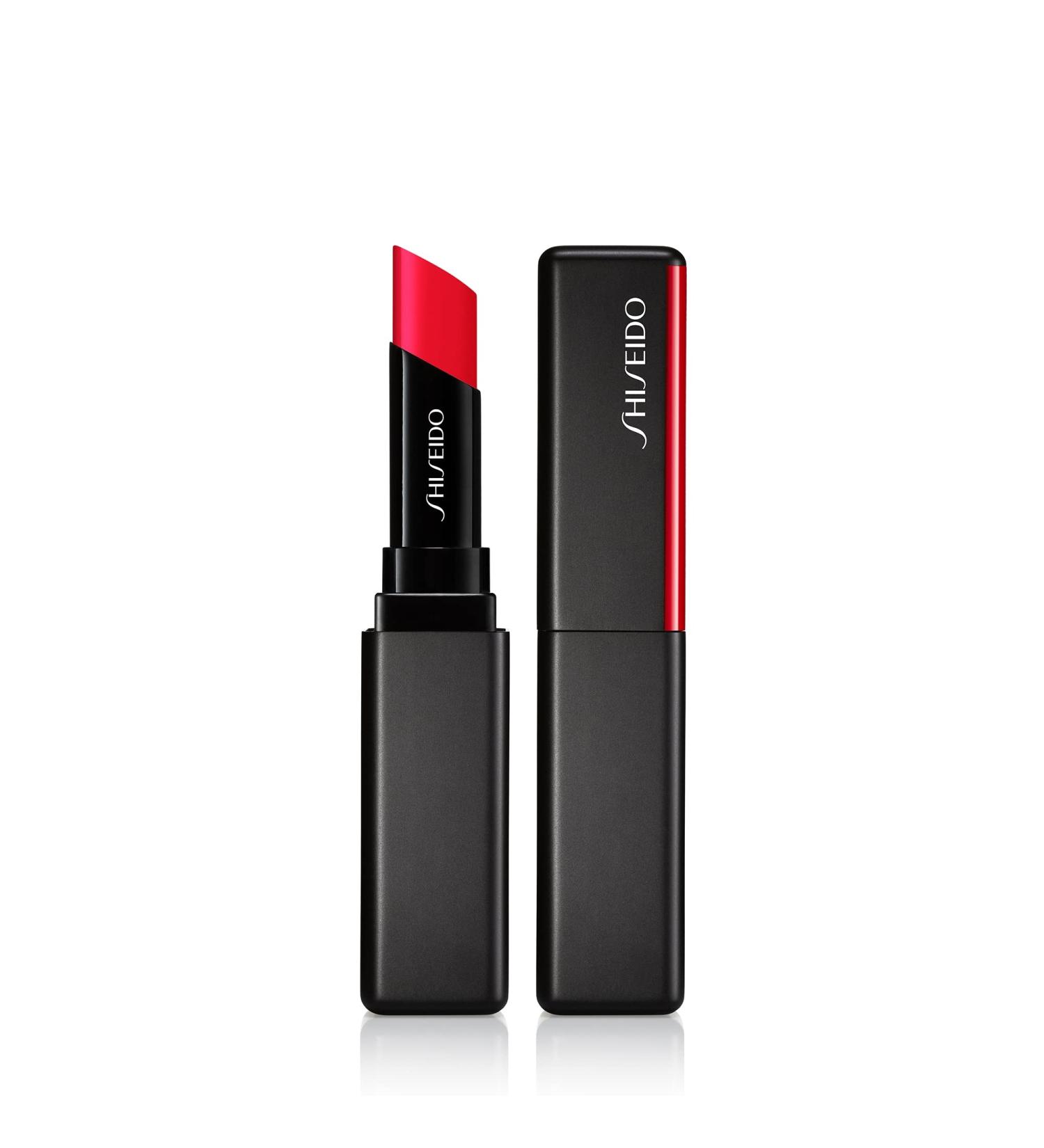 Shiseido VisionAiry Gel Lipstick - Firecracker 219 | Long-Lasting Full Coverage Formula with Triple Gel Technology - Buy Online on SooperMarket.com