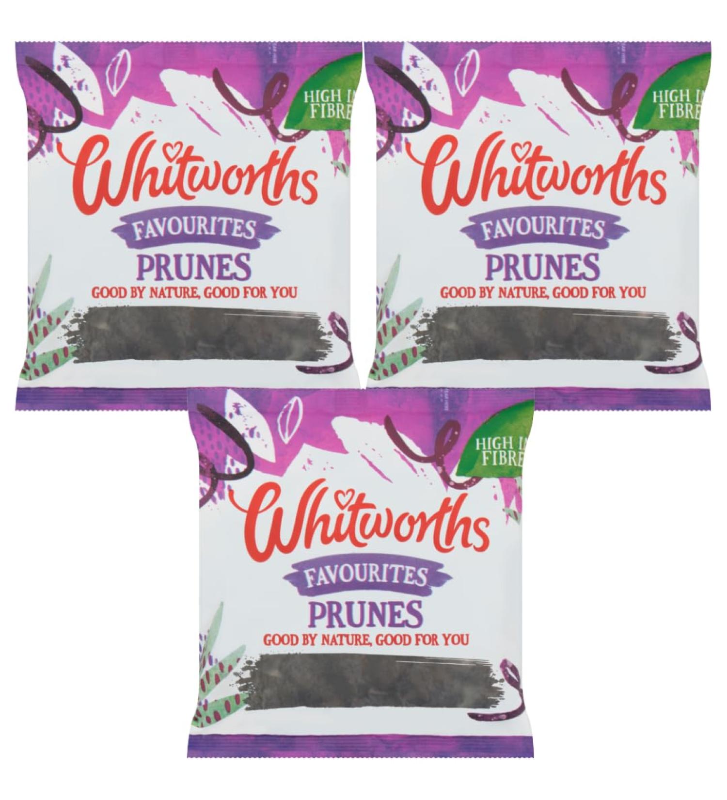 Dried Fruit Bundle With Whitworths Favourites Prunes 225g (3 Pack)
