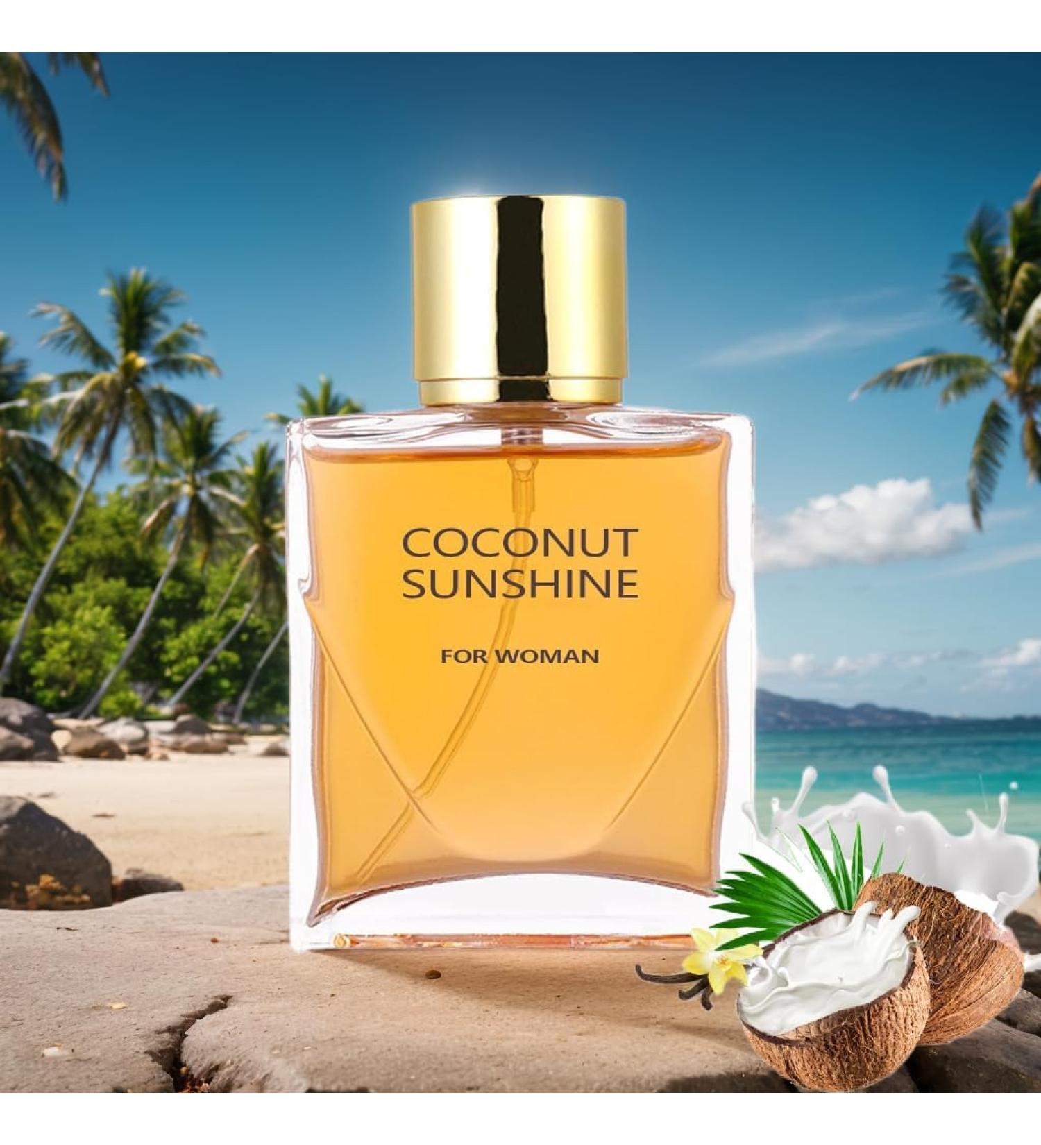 Coconut Sunshine Perfume Coconut Sunshine for Women Perfume Vanilla Flavor Eau de Toilette 60ml (1PCS) (1PACK) - Buy Online on SooperMarket.com