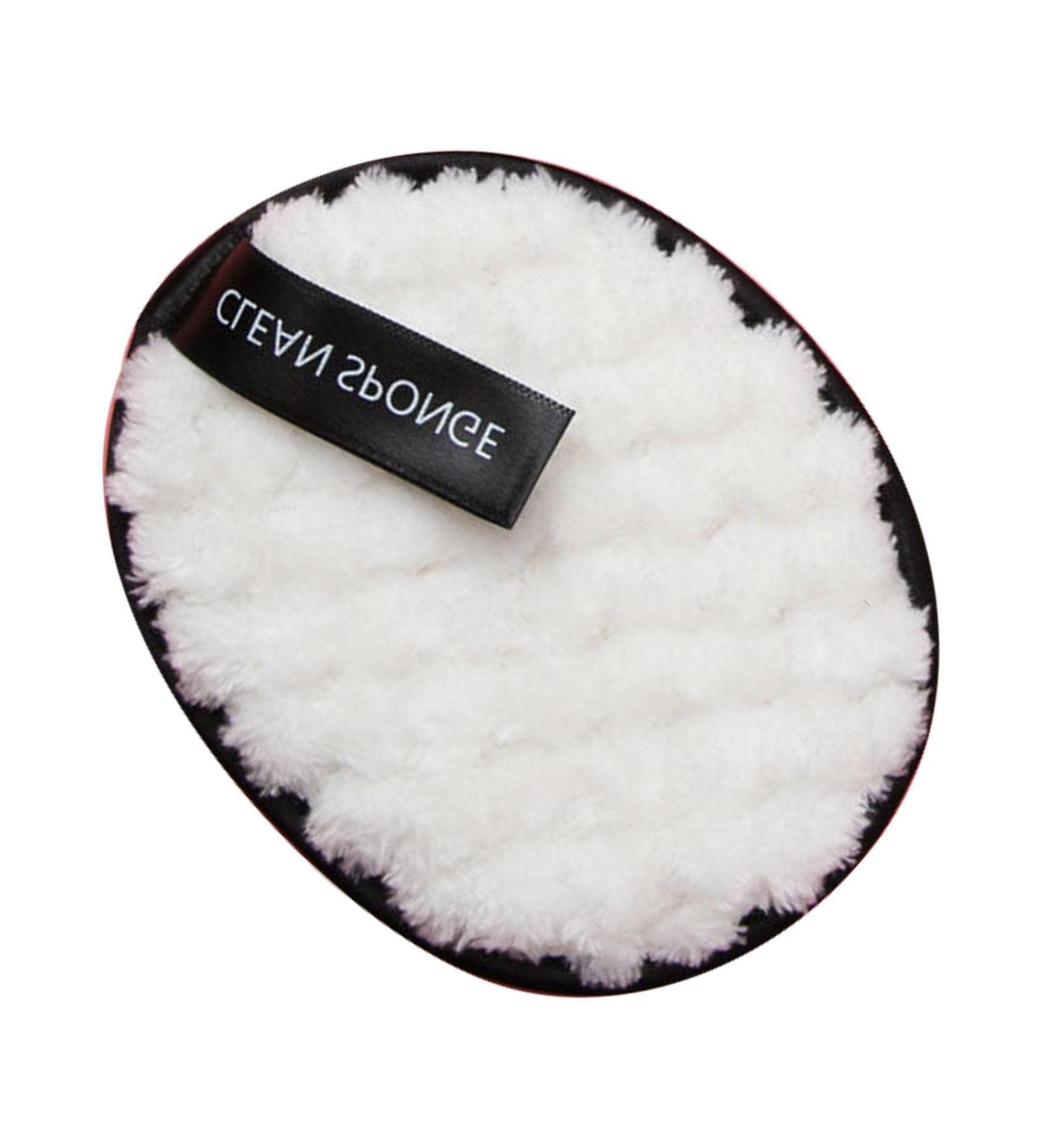 Cotton Makeup Remover Pads Reusable Face Cleansing Pads | Wet and Dry Double Use Makeup Remover Cloths Make-up Products Puff for Women & Men Uwariloy White - Buy Online on SooperMarket.com