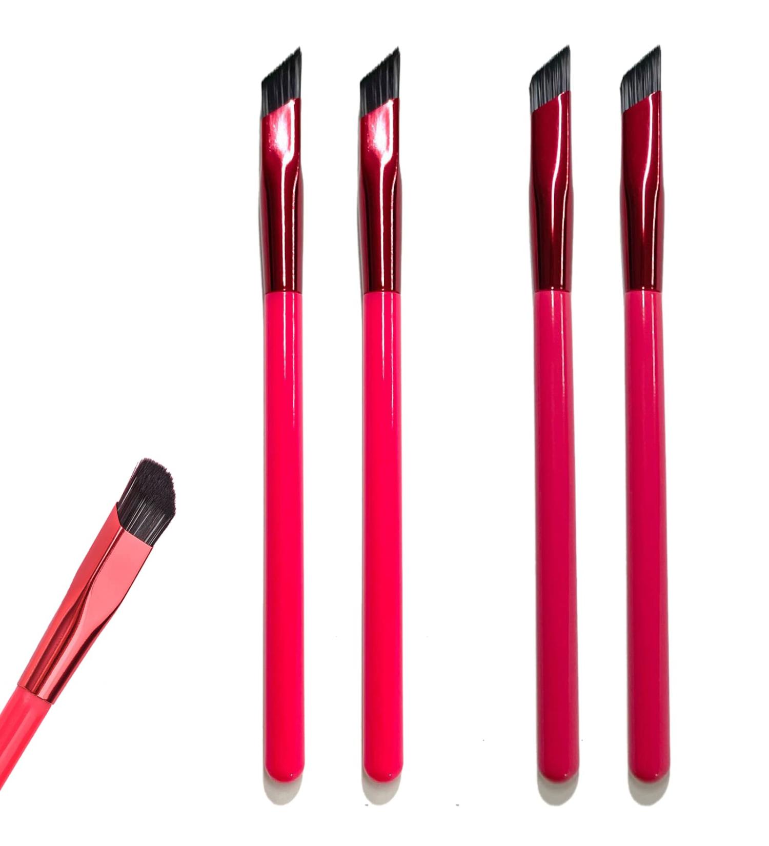 4 Pcs 4D Hair Stroke Brow Stamp Brush - Multi-Function Square Eyebrow Makeup Brush - Buy Online on SooperMarket.com