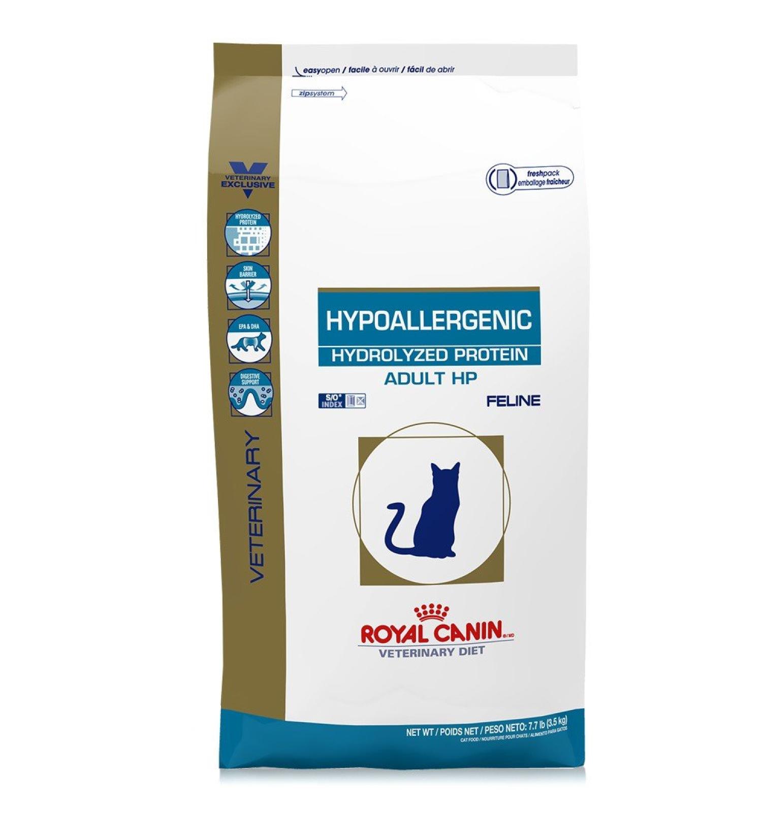 ROYAL CANIN Feline Hypoallergenic Hydrolyzed Protein Adult HP (7.7 lb)