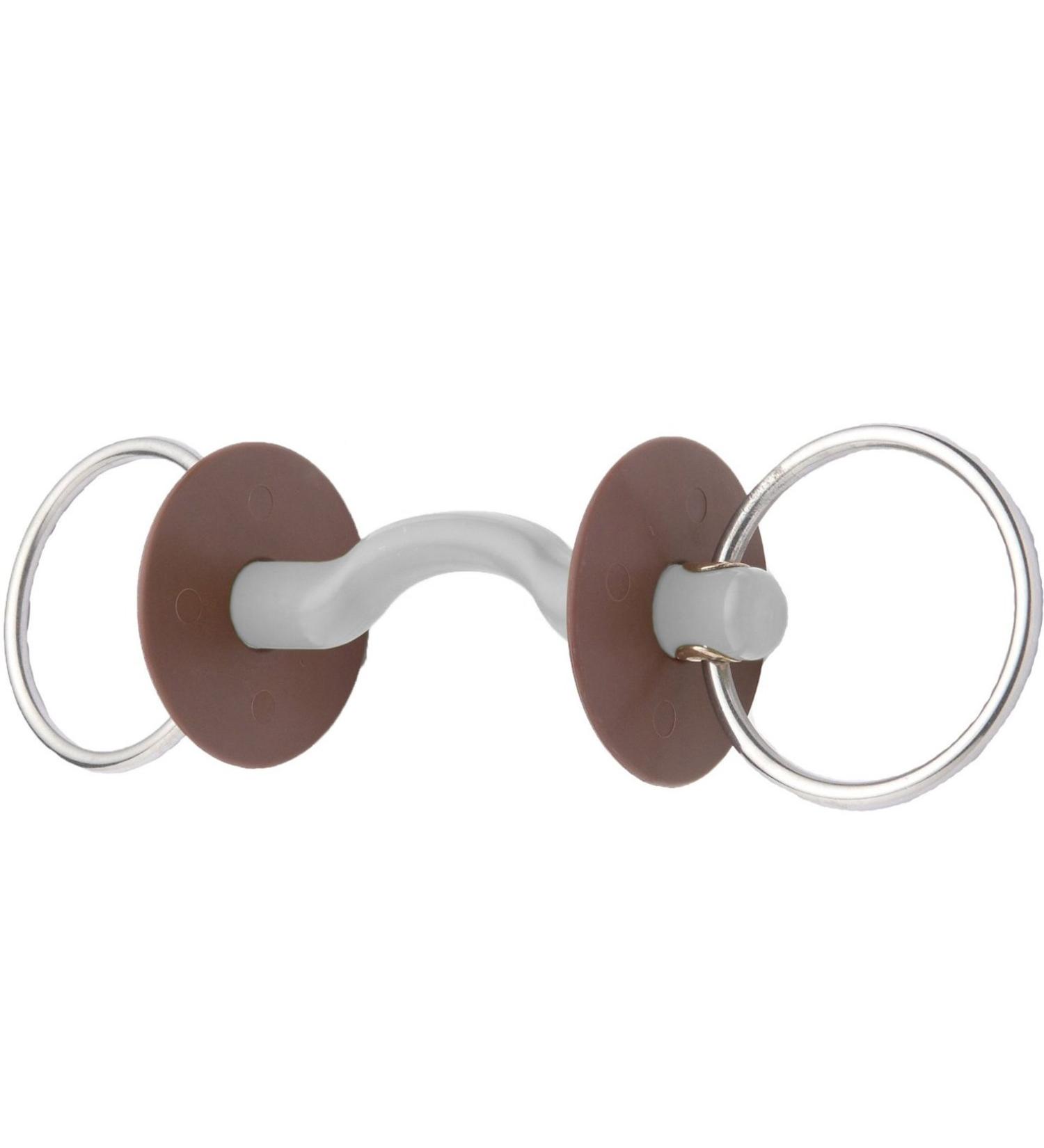 Beris bit tongue bar soft grey 10234-6-140-S 6cm Soft