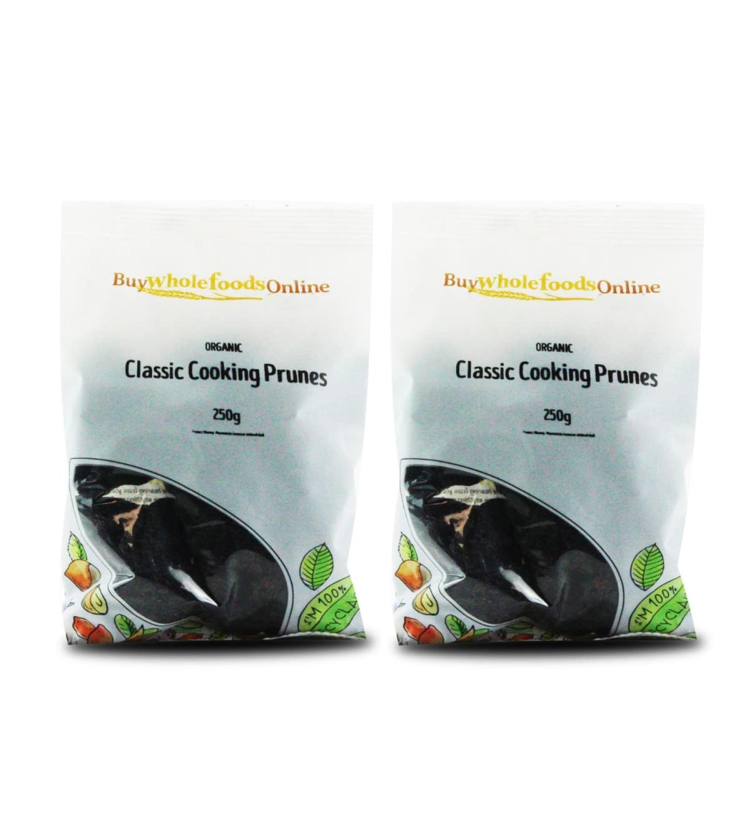 Organic Classic Cooking Prunes (With Stones) 500g (BWFO)