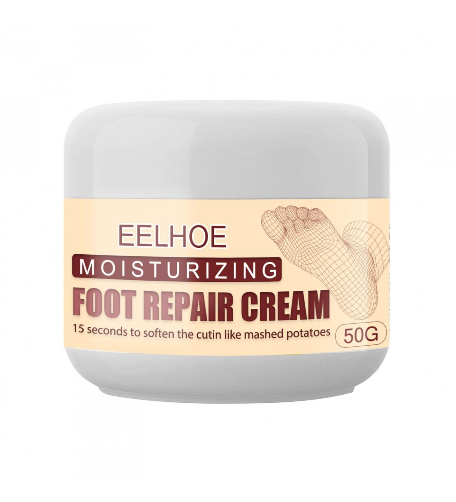 Vegan Foot Cream for Dry Cracked Feet - Intensive Care for Calluses & Rough Skin | Shop Now! - Buy Online on SooperMarket.com