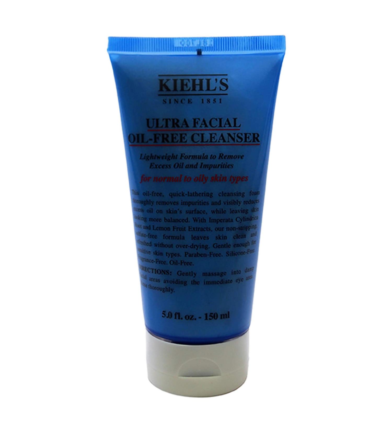 Kiehl's Ultra Facial Oil-Free Cleanser 5 oz - For Normal to Oily Skin | Unisex - Buy Online on SooperMarket.com