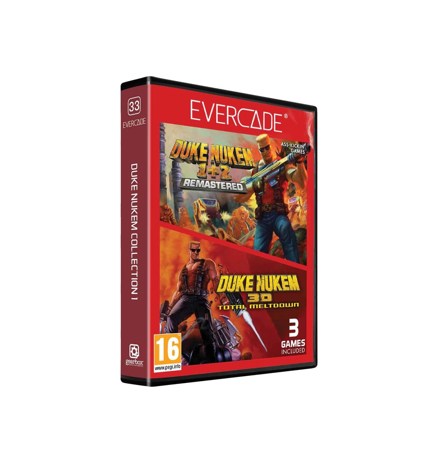 BLAZE Evercade Red Cart 33 Duke Nukem Col. 1 - Buy Online on SooperMarket.com