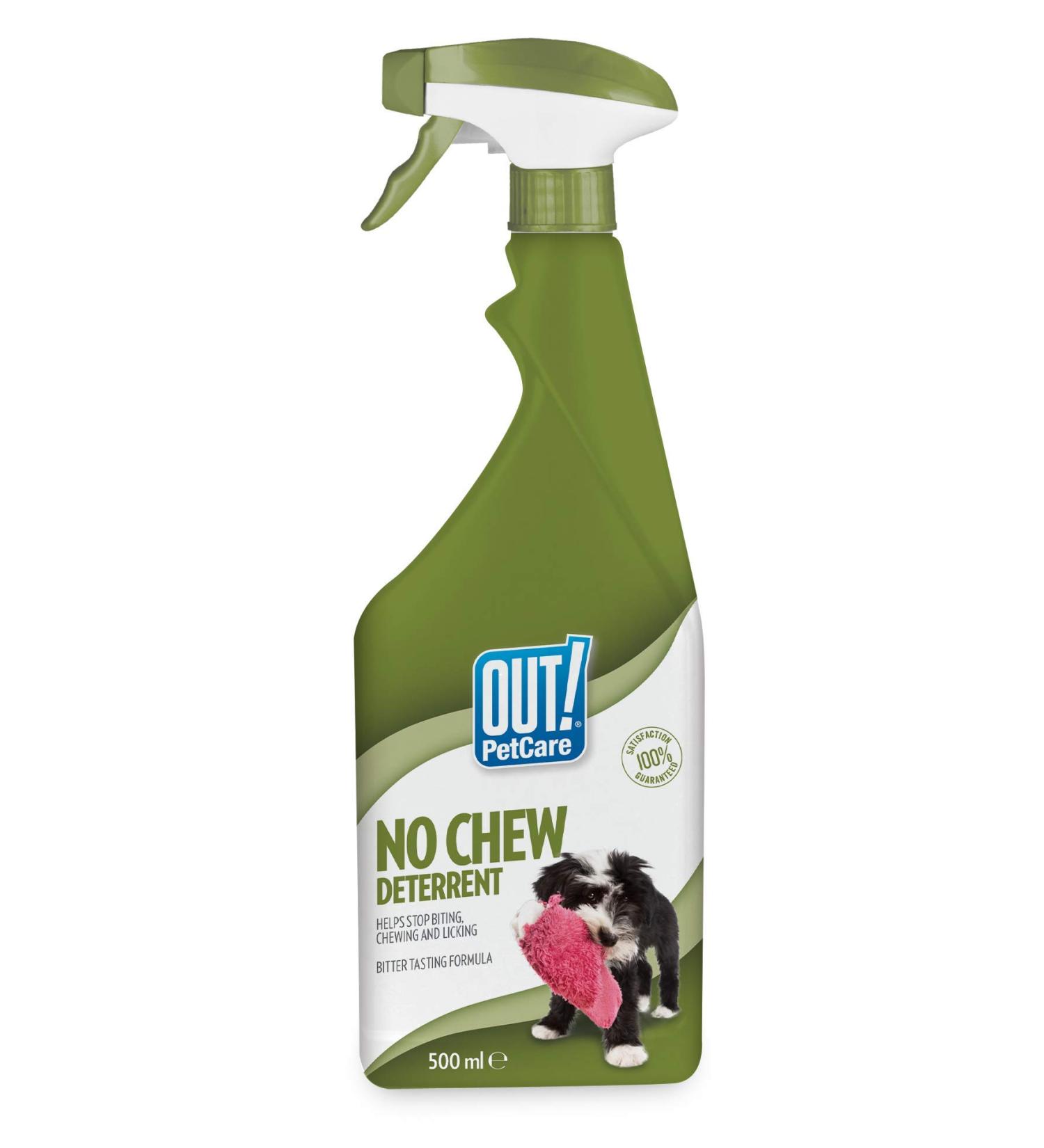 OUT! No Chew Deterrent 500ml - Stop Unwanted Chewing Behavior - Buy Online on SooperMarket.com