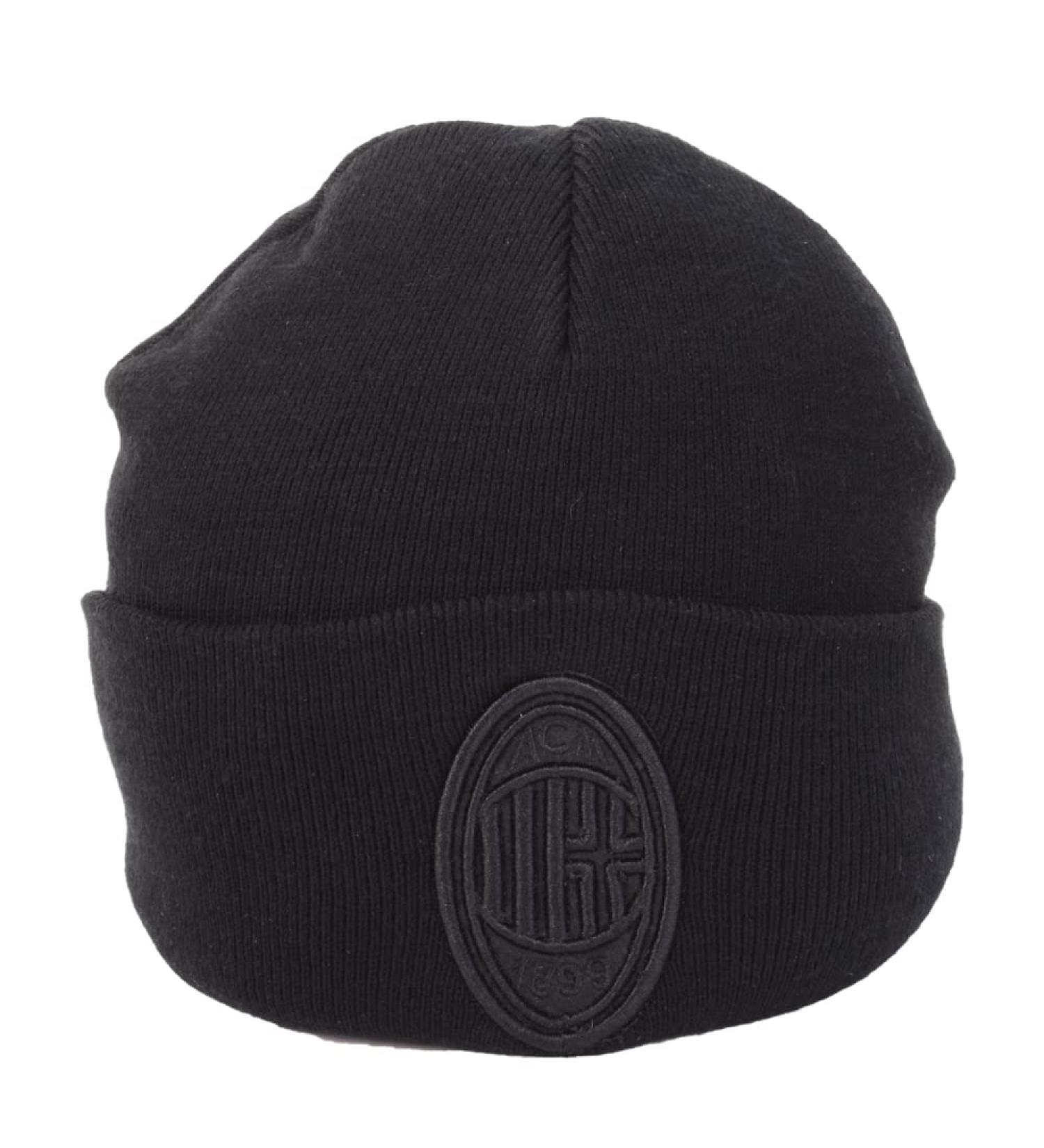 AC Milan 143045 Black Hat - Unisex Adult One Size | Shop Internationally - Buy Online on SooperMarket.com