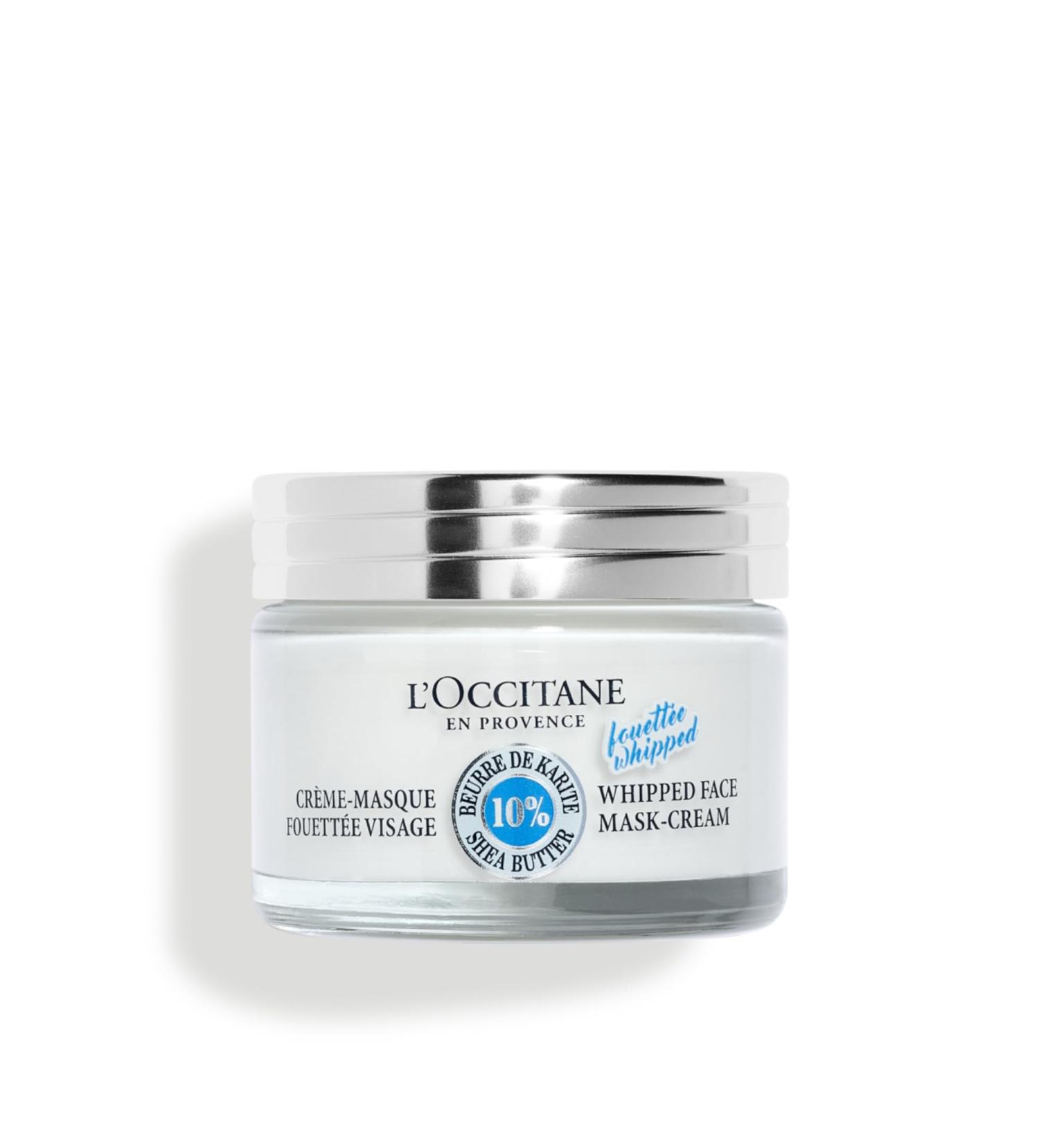 L'OCCITANE Whipped Shea Mask 156g - Moisturizing & Soothing Daily Cream Mask - Buy Online on SooperMarket.com