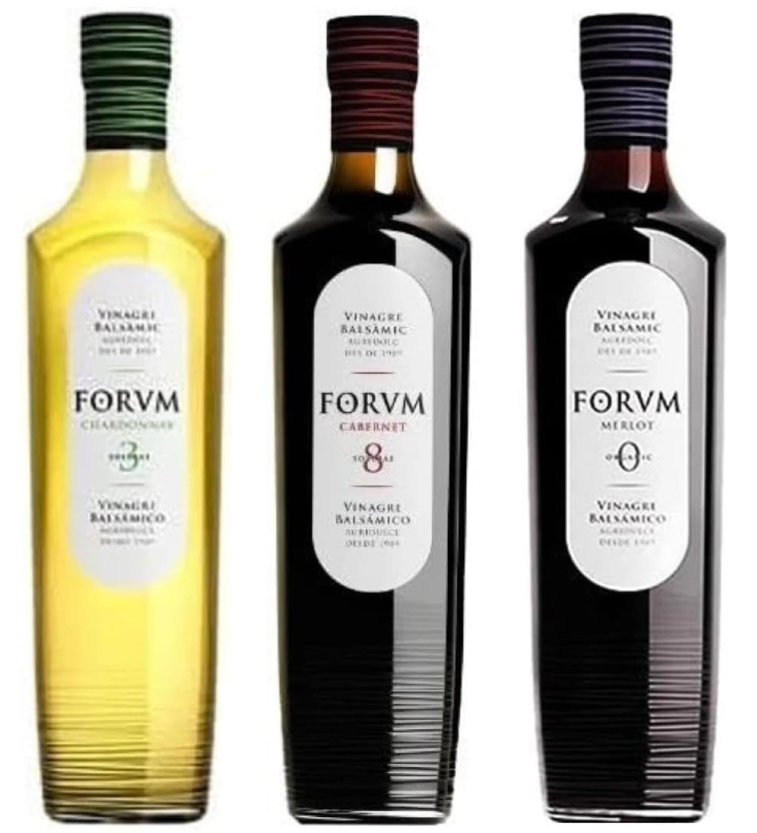 Forvm Vinegar Bundle Cabernet Chardonnay Merlot 3x500ml