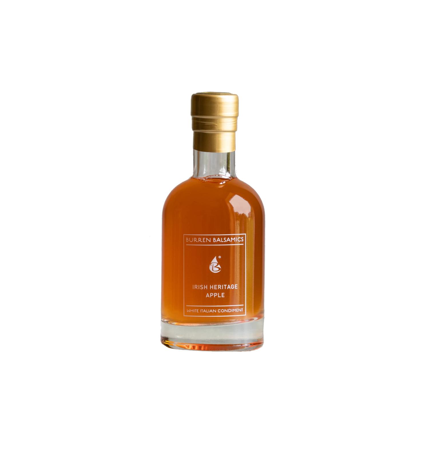 Burren Balsamics Irish Heritage Apple Infused White Balsamic Vinegar of Modena 100ml - Buy Online on SooperMarket.com