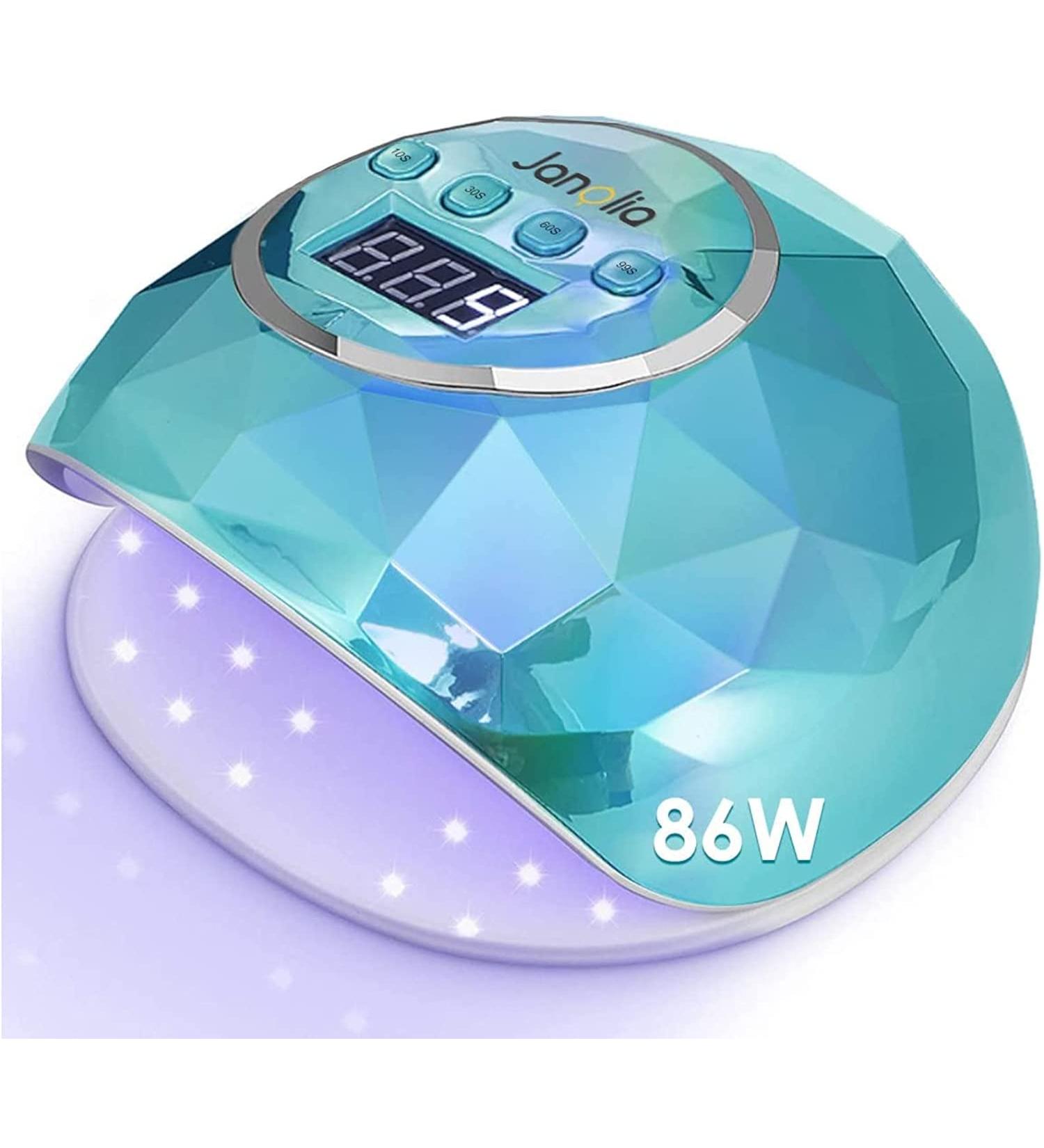 Janolia 86W LED UV Nail Dryer Lamp - Professional Gel Nail Lamp with Sensor & LCD Display - Perfect for Fingernail & Toenail Designs - 4 Timer Settings - Ideal for All Gel Nails - Buy Online on SooperMarket.com
