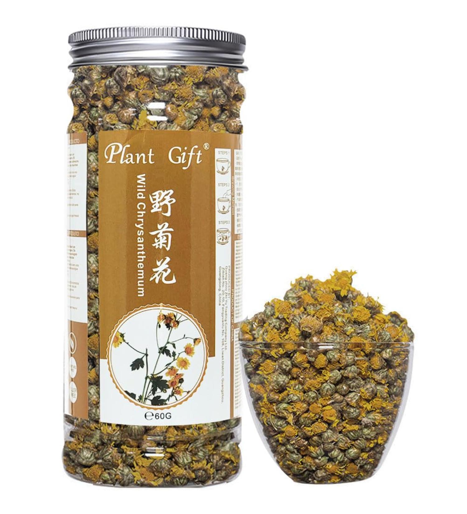 Buy Wild Chrysanthemum Tea - Authentic Chinese Tea 60g | Health Benefits | International Shipping - Buy Online on SooperMarket.com