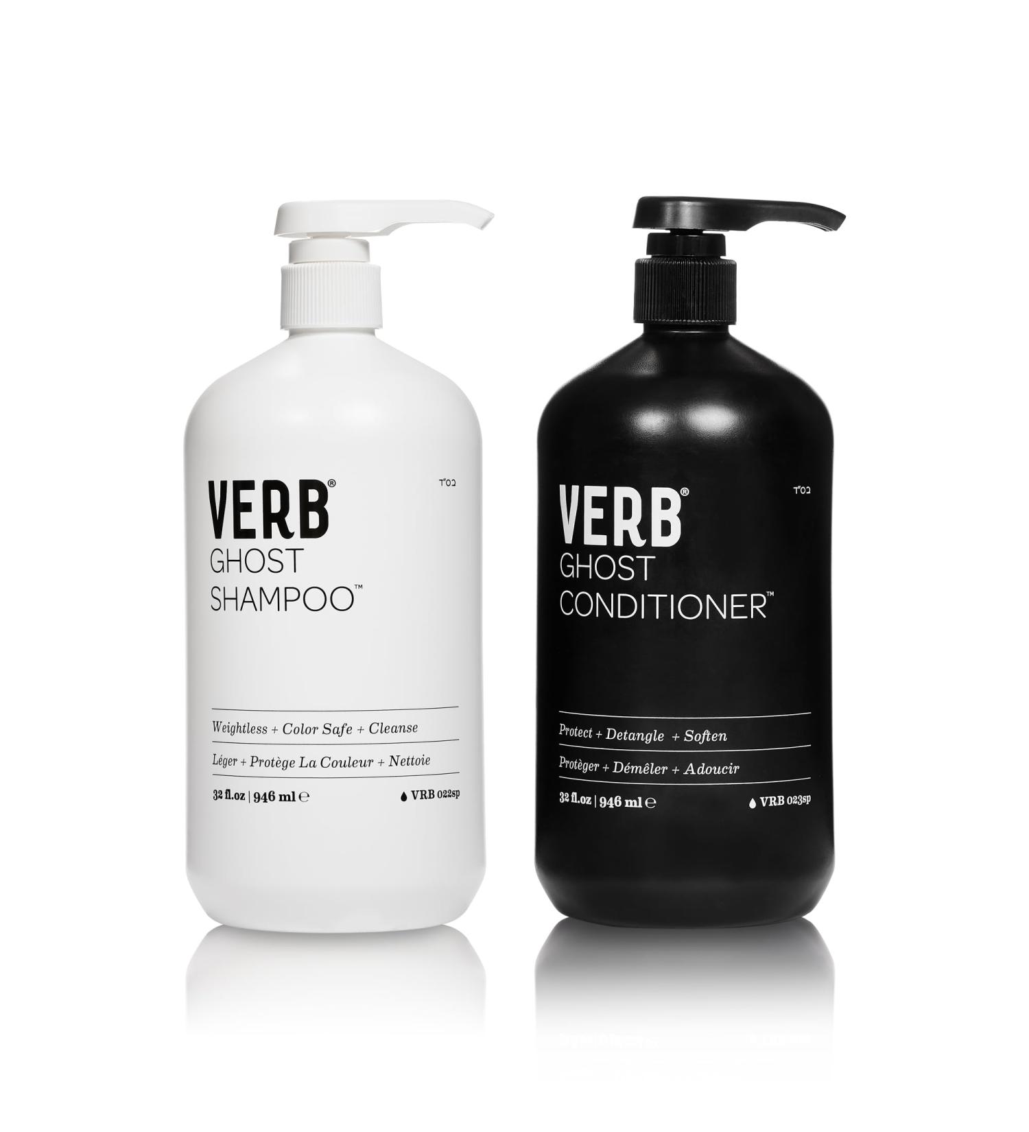 Verb Ghost Shampoo + Ghost Conditioner Duo - 32 oz / 1 L (2 count) - Buy Online on SooperMarket.com