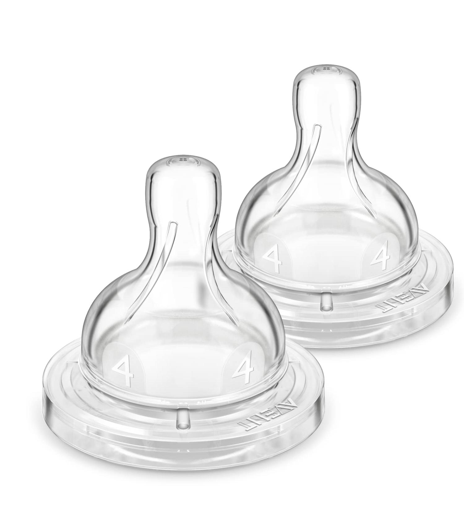 Philips Avent Anti-Colic Baby Bottle Nipple 2pk - Size 4 Flow | SCY764/02 - Buy Online on SooperMarket.com