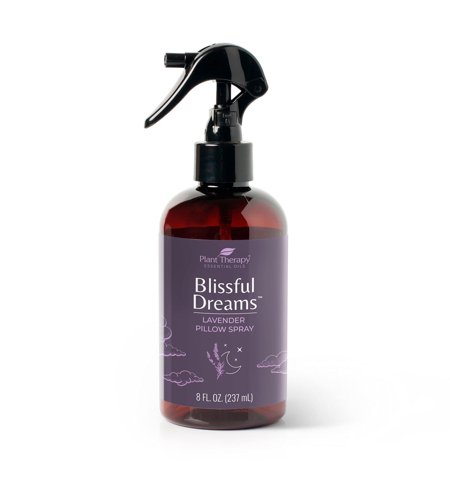 Plant Therapy Blissful Dreams Lavender Pillow & Linen Spray 8 oz - All-Natural Aromatherapy with Essential Oils - Buy Online on SooperMarket.com