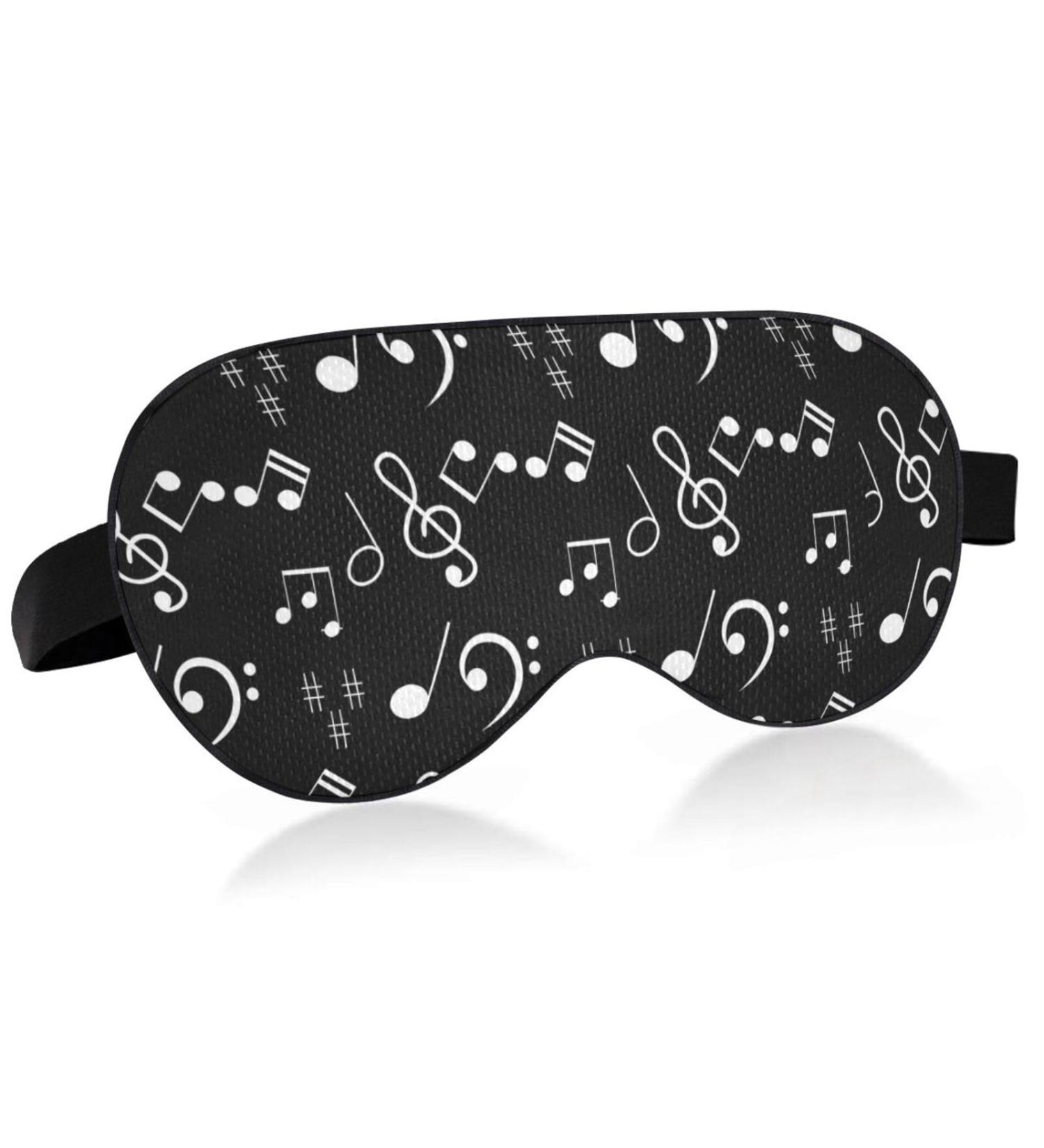 Haskirky Light Blocking Eye Mask for Deep Sleep | Breathable & Adjustable for Men and Women | Ideal for Travel, Yoga, Meditation | Comfortable Smooth Design | Black - Buy Online on SooperMarket.com