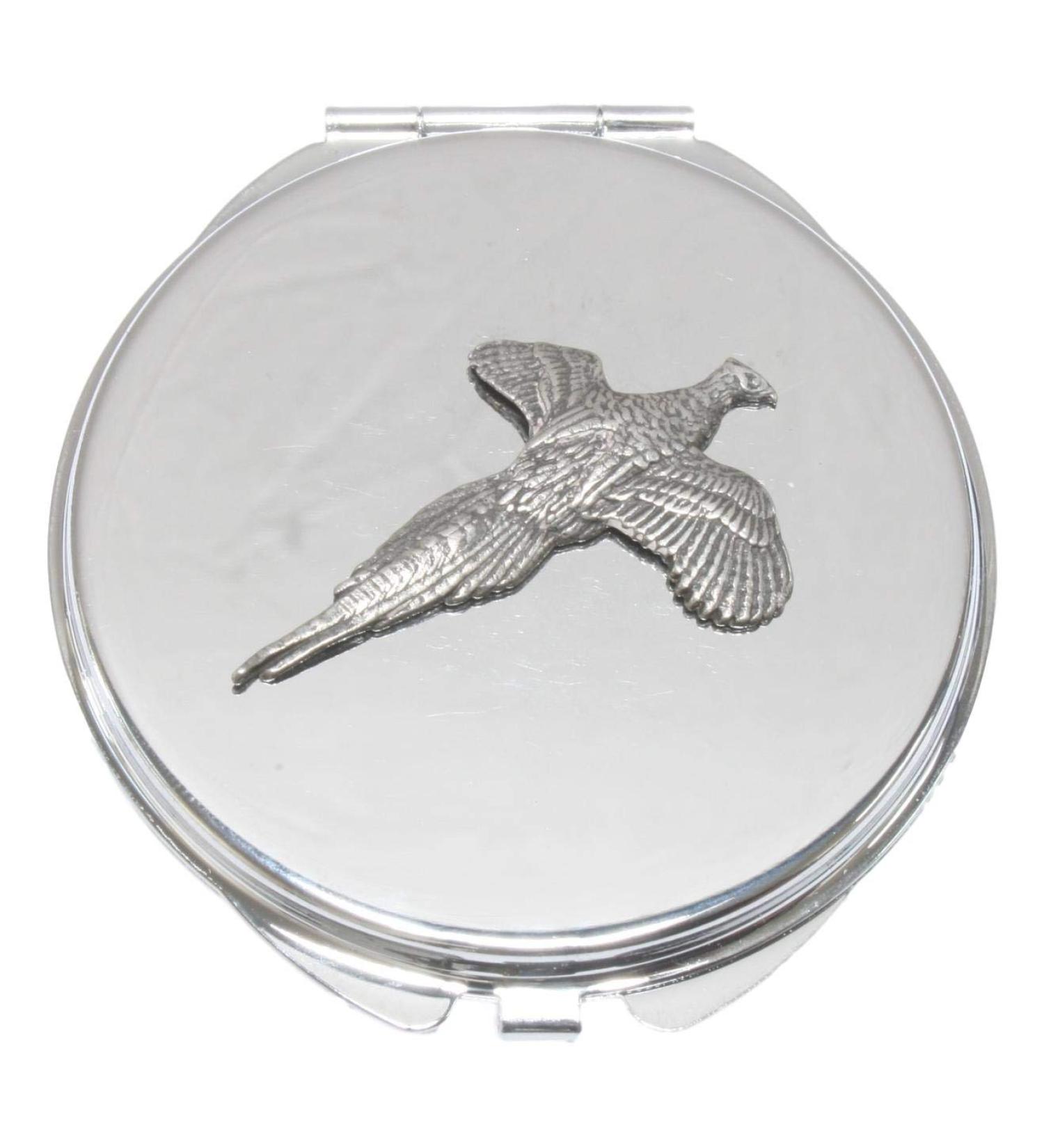 Pheasant Compact Mirror Handbag Gift With Free Engraving 268 - Buy Online on SooperMarket.com