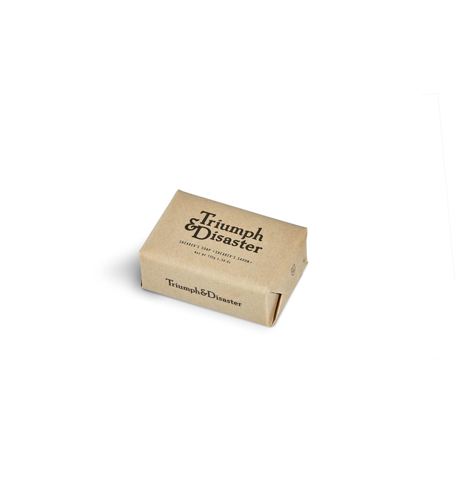 Buy Triumph and Disaster Shearers Soap Bar 130g | Gentle Exfoliation & Massaging Effect | International Shipping Available - Buy Online on SooperMarket.com
