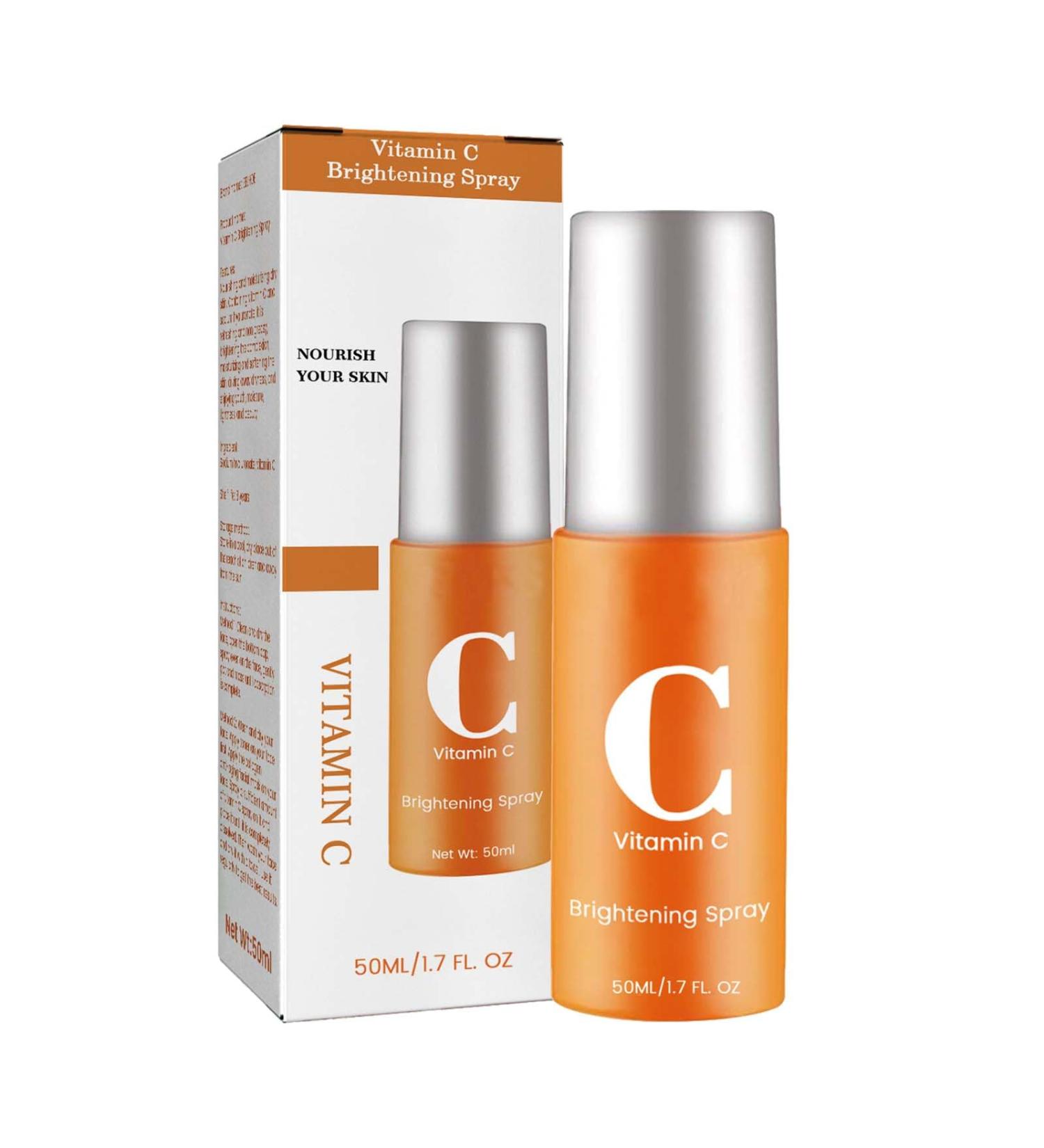 Vitamin C Face Mist VC Skin Brightening Facial Spray Skin Barrier Repair Improve Uneven Skin Relieves Dark Spots Spray Moisturiser VC Hydrating Serum Spray Deeply Moisturizing - Buy Online on SooperMarket.com