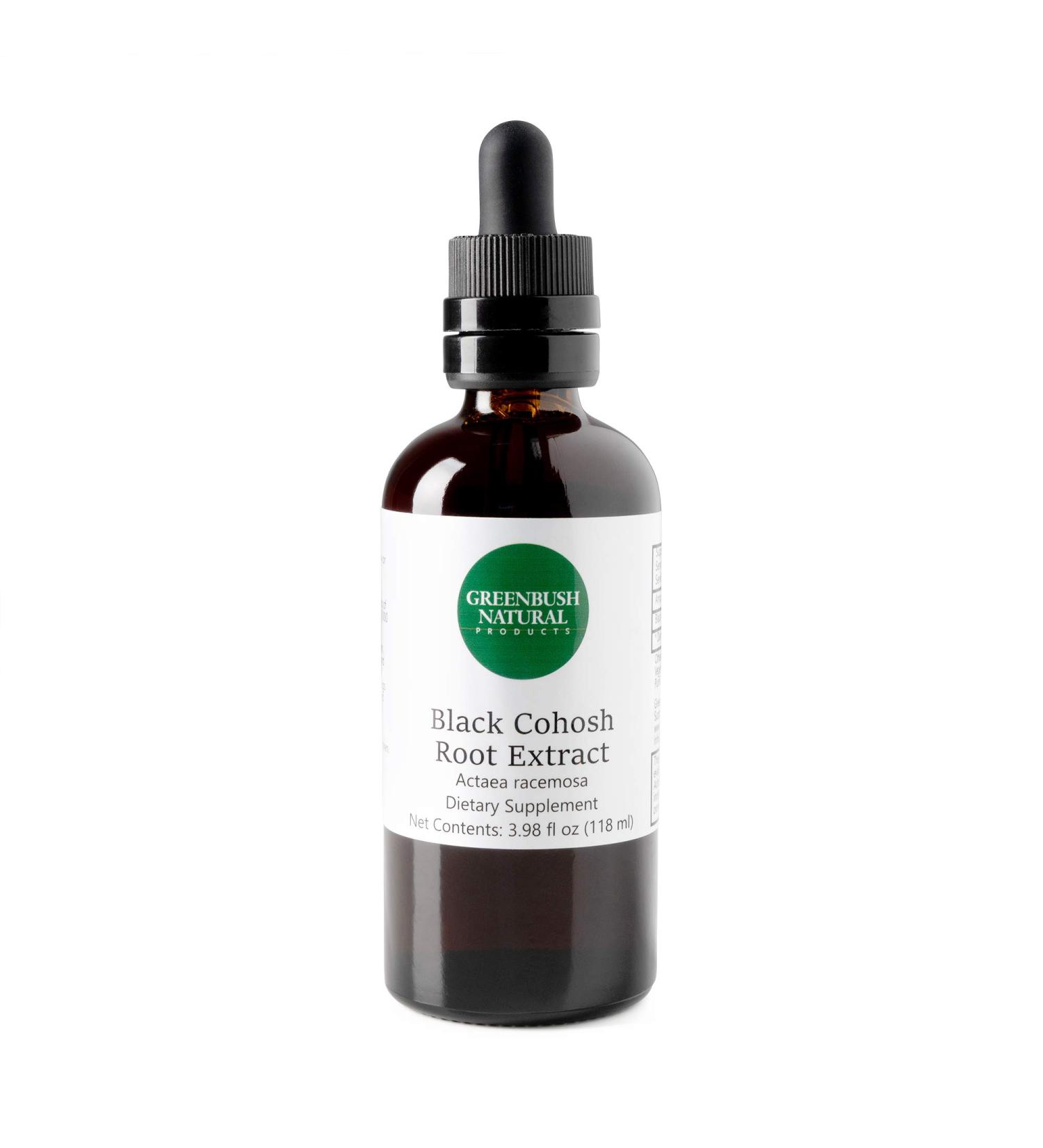 Greenbush Black Cohosh Liquid Extract - Menopause Health Support - 4 oz (240 Doses) - Buy Online on SooperMarket.com