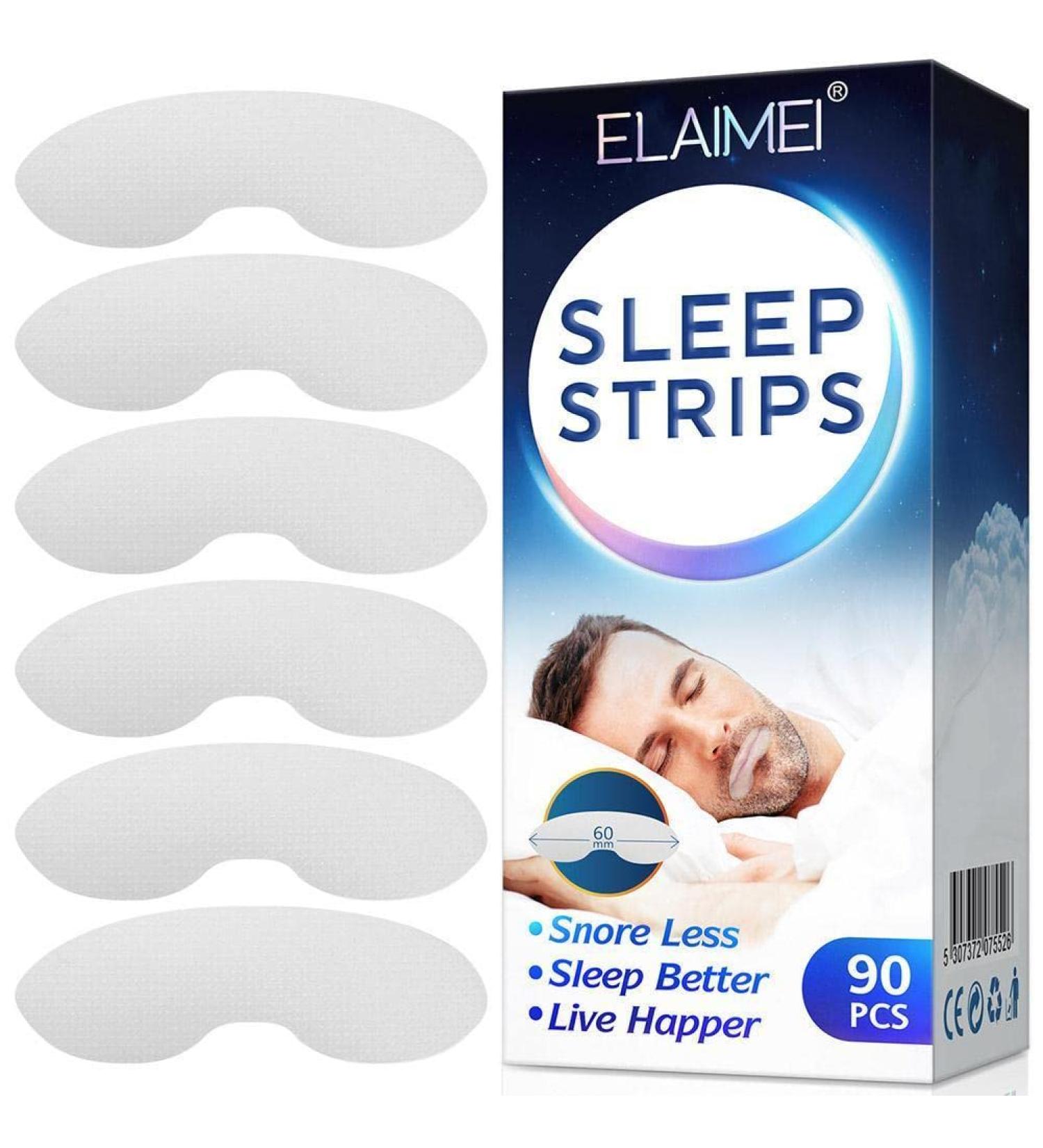 Mouth Tape for Snoring - Improve Sleep Habits, Reduce Snoring & Drooling - 90 Pcs - Buy Online on SooperMarket.com