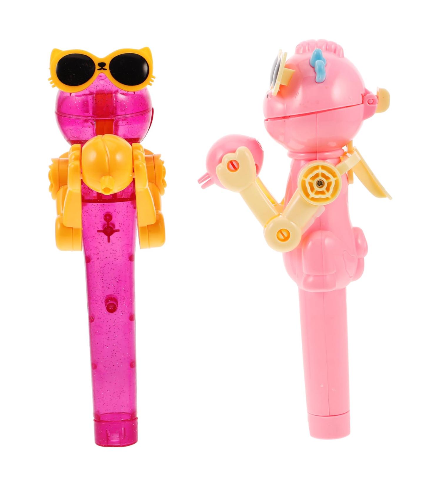 NAMOARLY 2pcs Lollipop Machine Lollipops Lolly Pops Candy Tots Toys Sucker Holder Lollipop Holder Bag Plastic - Buy Online on SooperMarket.com