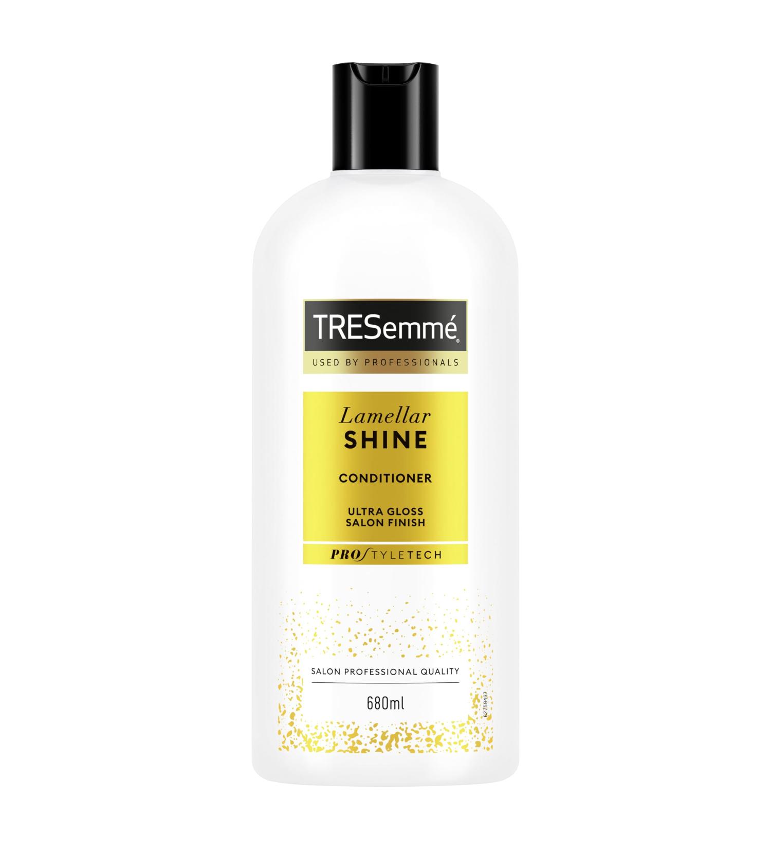 TRESemm Lamellar Shine Conditioner with patented Lamellar Technology hair care product for an ultra-glossy salon finish 680 ml Lemon floral citric fresh and sweet 680 ml (Pack of 1) - Buy Online on SooperMarket.com