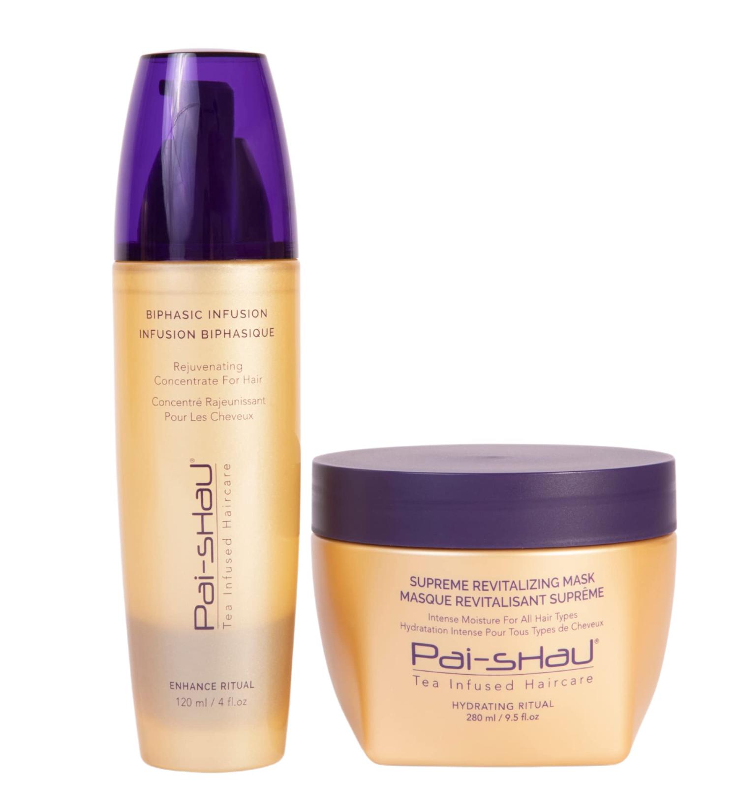 Pai-Shau Biphasic Infusion & Revitalizing Mask Set - 2 Piece Duo - Buy Online on SooperMarket.com
